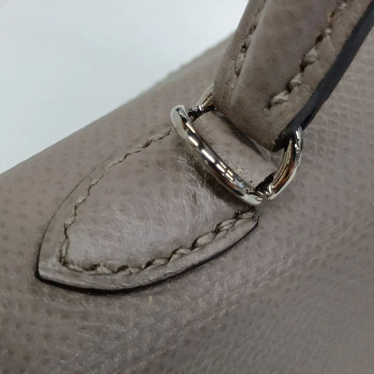 [Individually packaged] Hermes Mini Kelly 2 20 Sellier Veau Epsom Gris Asphalt Silver Hardware A: 2017 — view 13
