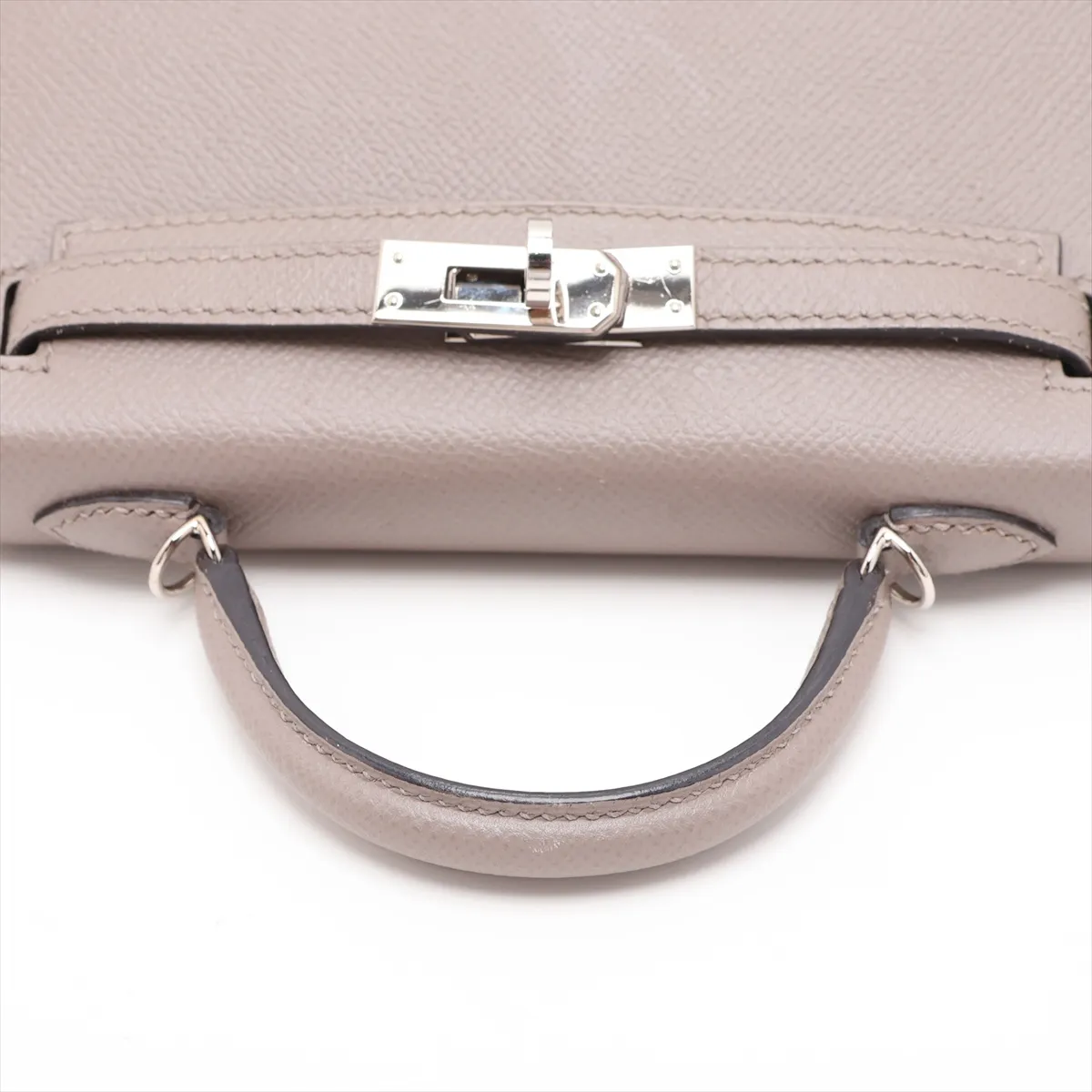[Individually packaged] Hermes Mini Kelly 2 20 Sellier Veau Epsom Gris Asphalt Silver Hardware A: 2017 — view 5