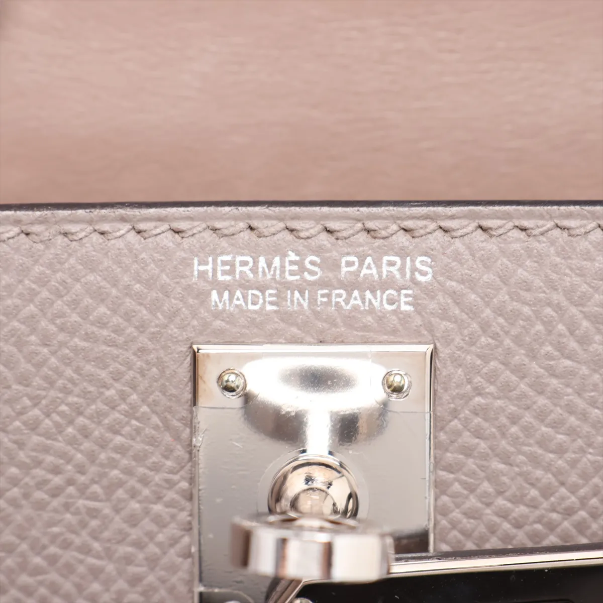[Individually packaged] Hermes Mini Kelly 2 20 Sellier Veau Epsom Gris Asphalt Silver Hardware A: 2017 — view 9
