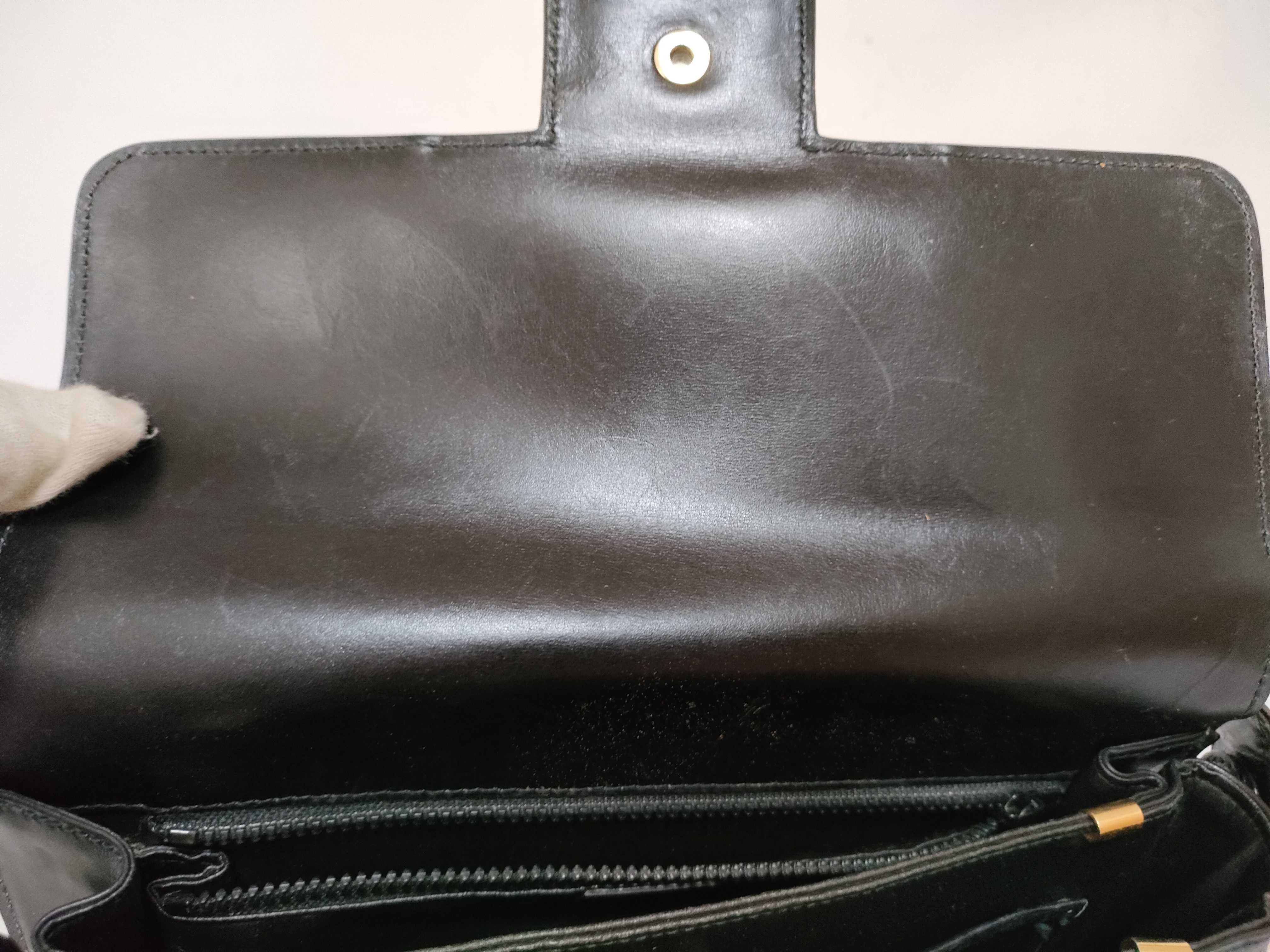 Shoulder Bag with Carriage Hardware — view 13