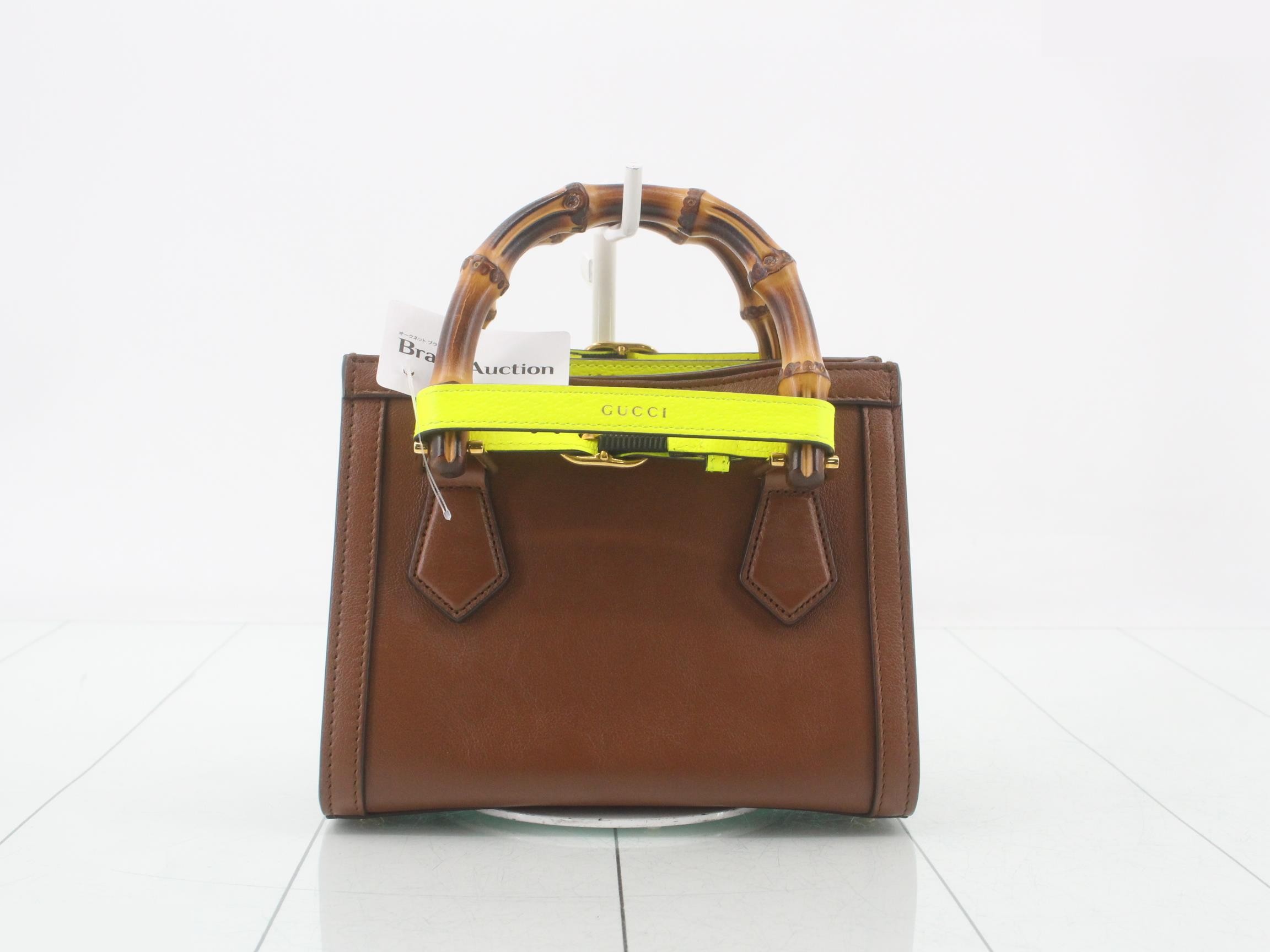 Diana Bamboo Leather 2-Way Handbag — view 2