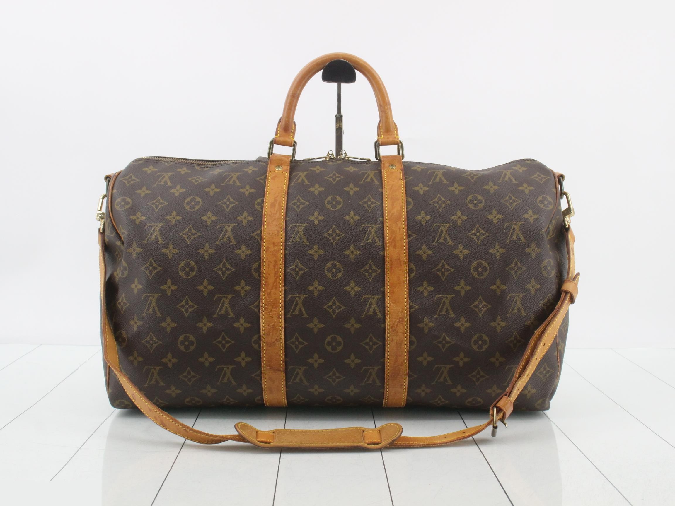Monogram Keepall Bandoulière 50 Boston Bag — view 2