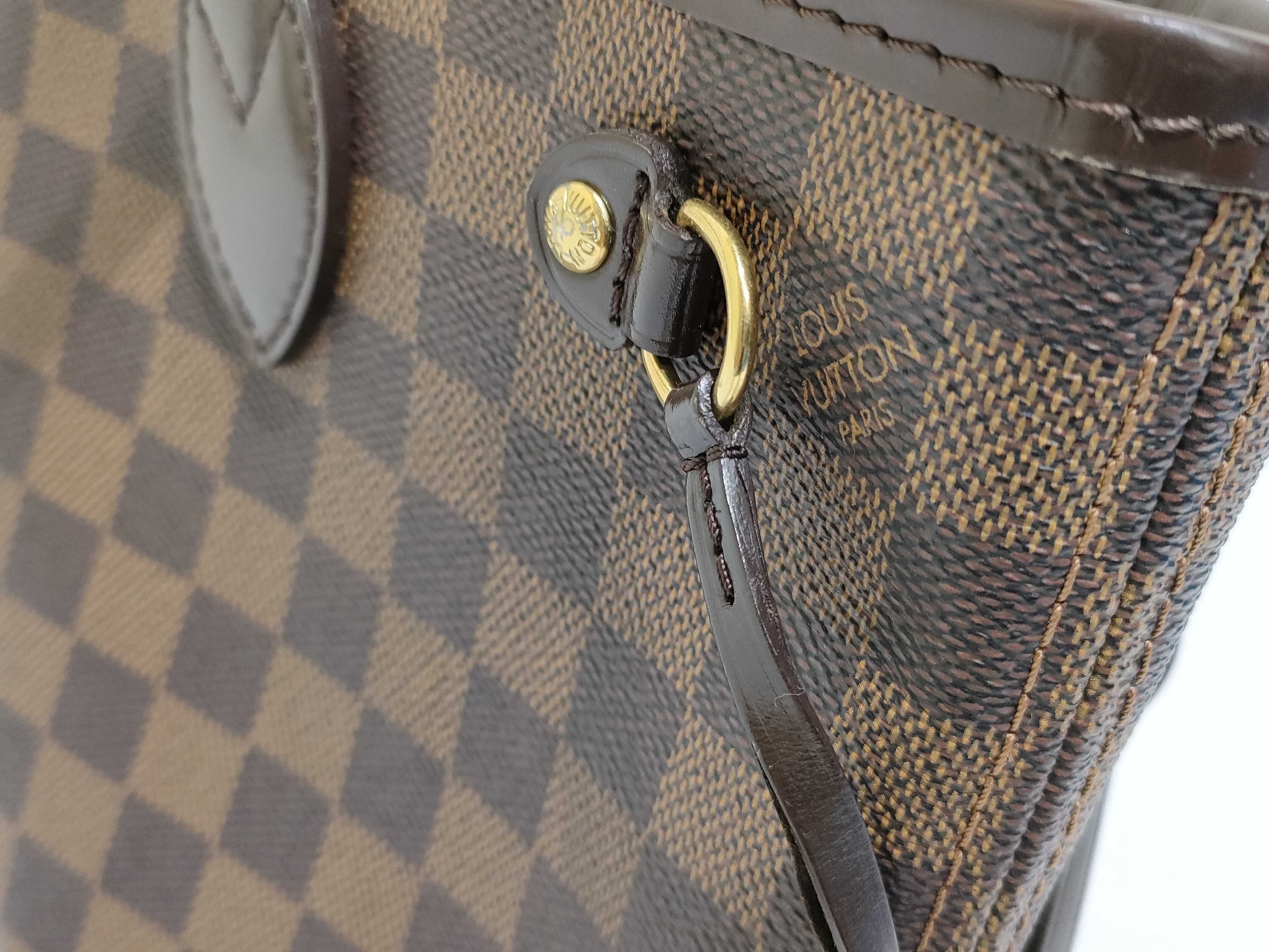 Damier Neverfull PM N51109 Brown Tote Bag — view 13