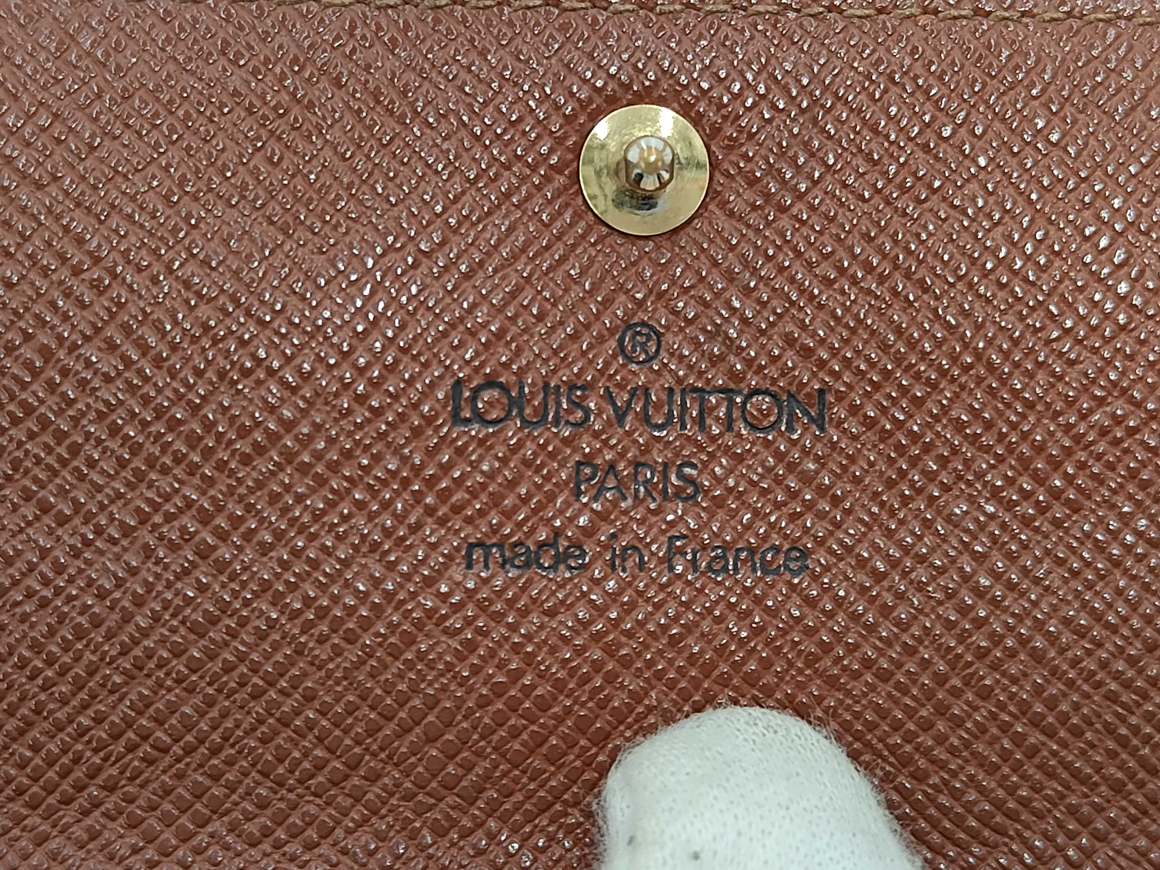 Monogram Portefeuille Sarah Wallet — view 9