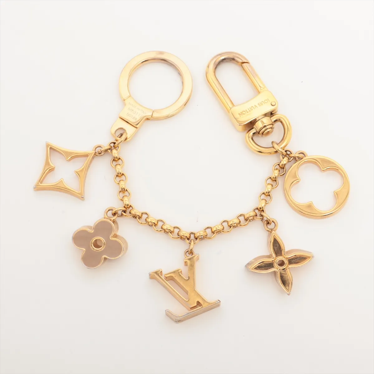 M65111 Fleur de Monogram FJ0188 Charm GP Gold - — view 2