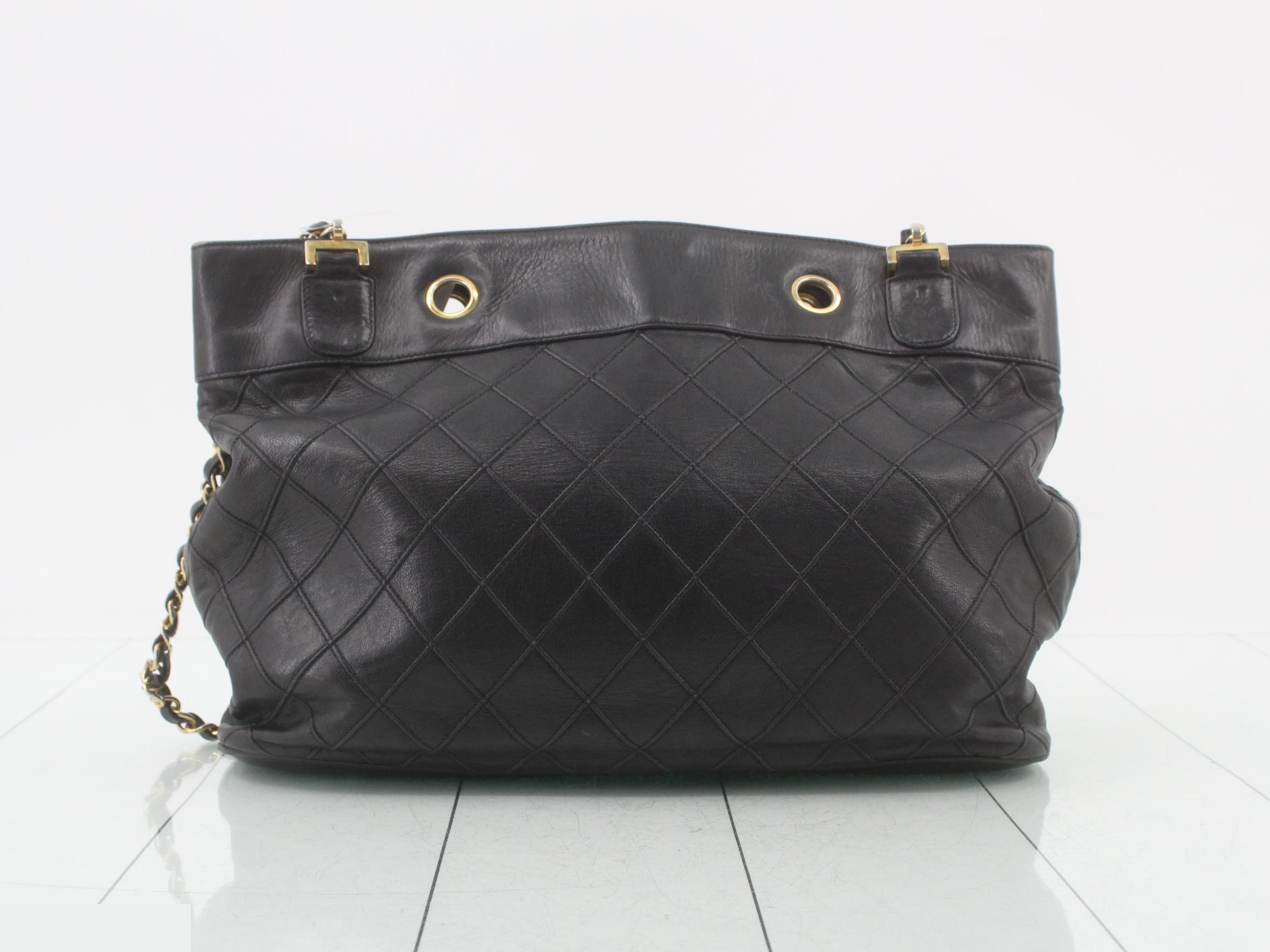 Matelassé Chain Shoulder Bag — view 2