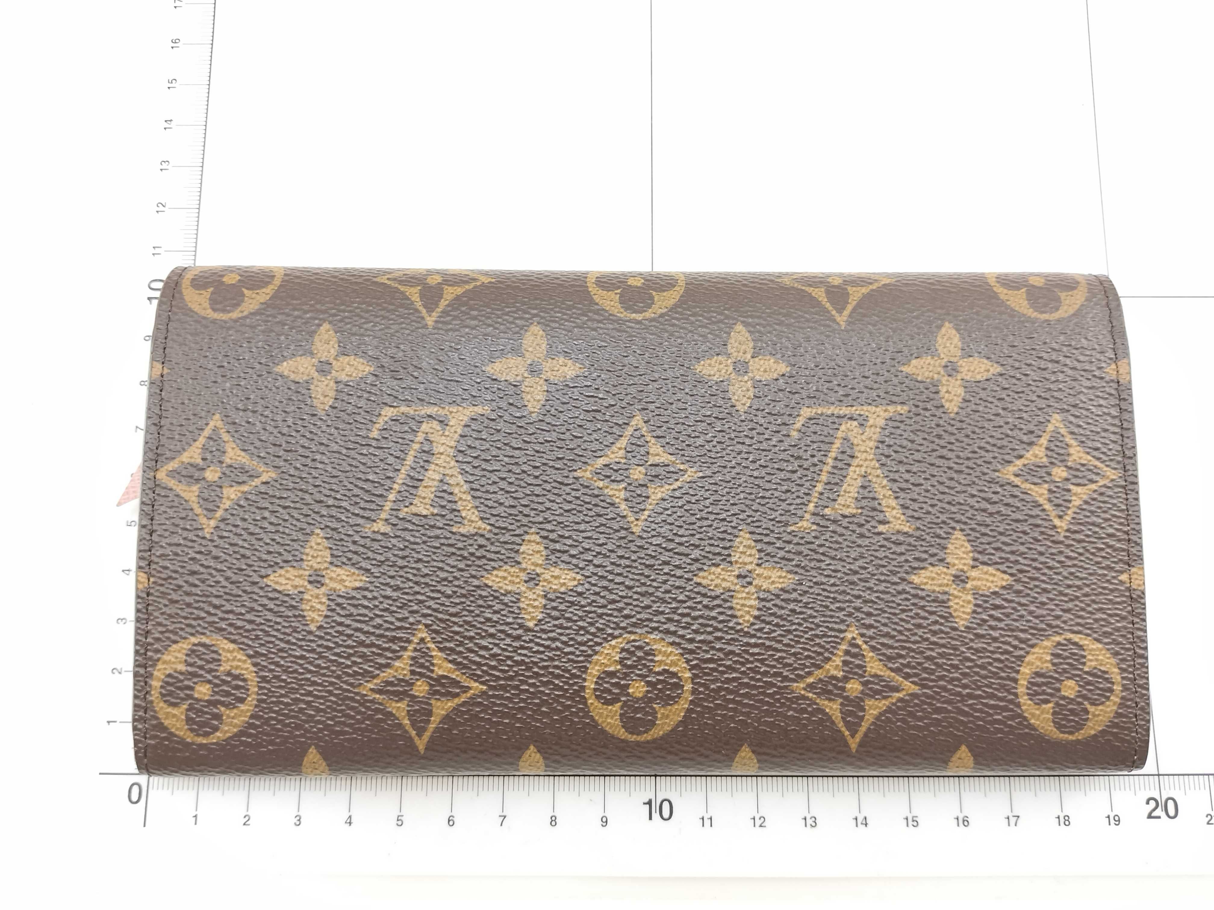 Monogram LV Wallet Portefeuille Emilie M60697 Monogram Brown SN3199 Wallet — view 2