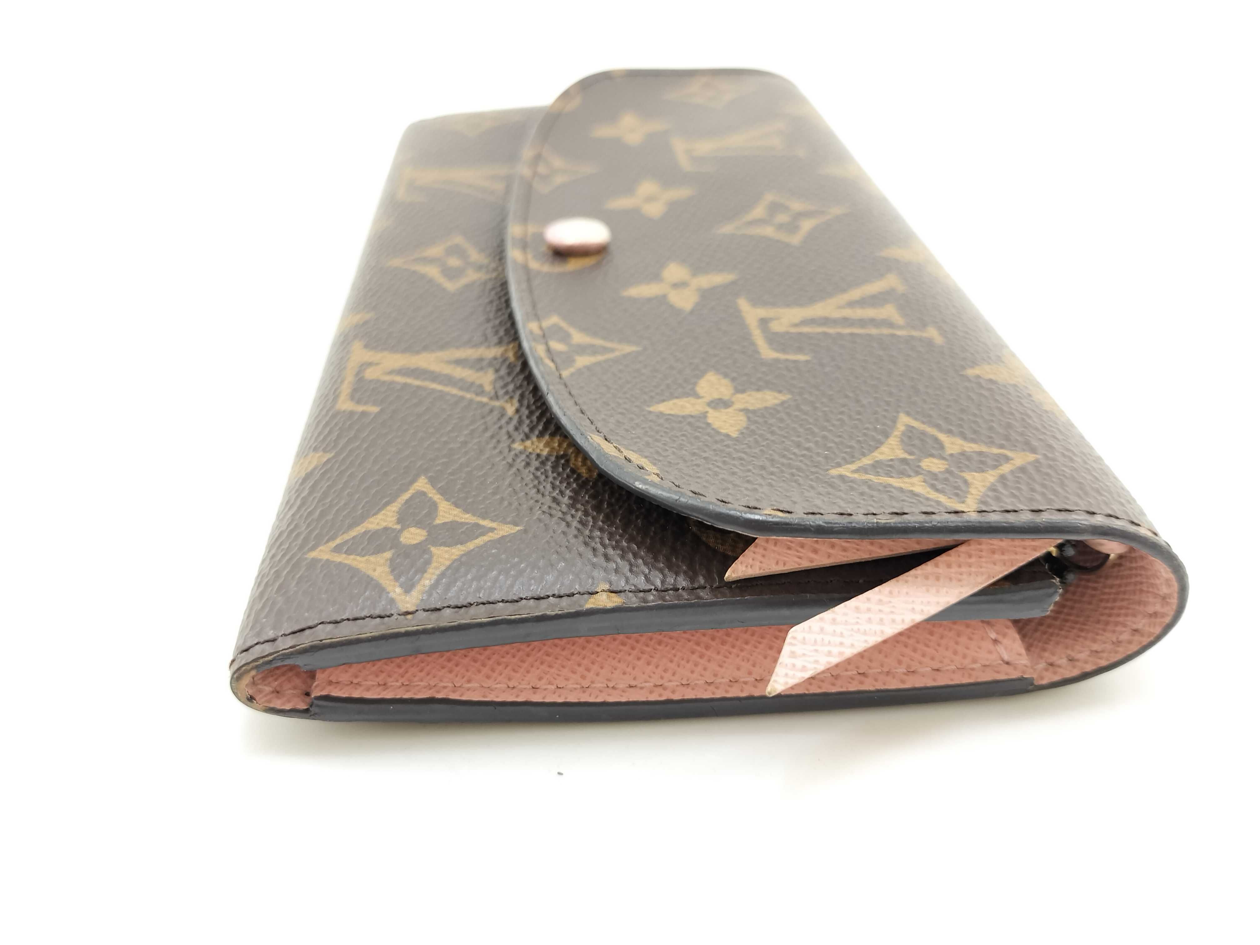 Monogram LV Wallet Portefeuille Emilie M60697 Monogram Brown SN3199 Wallet — view 3