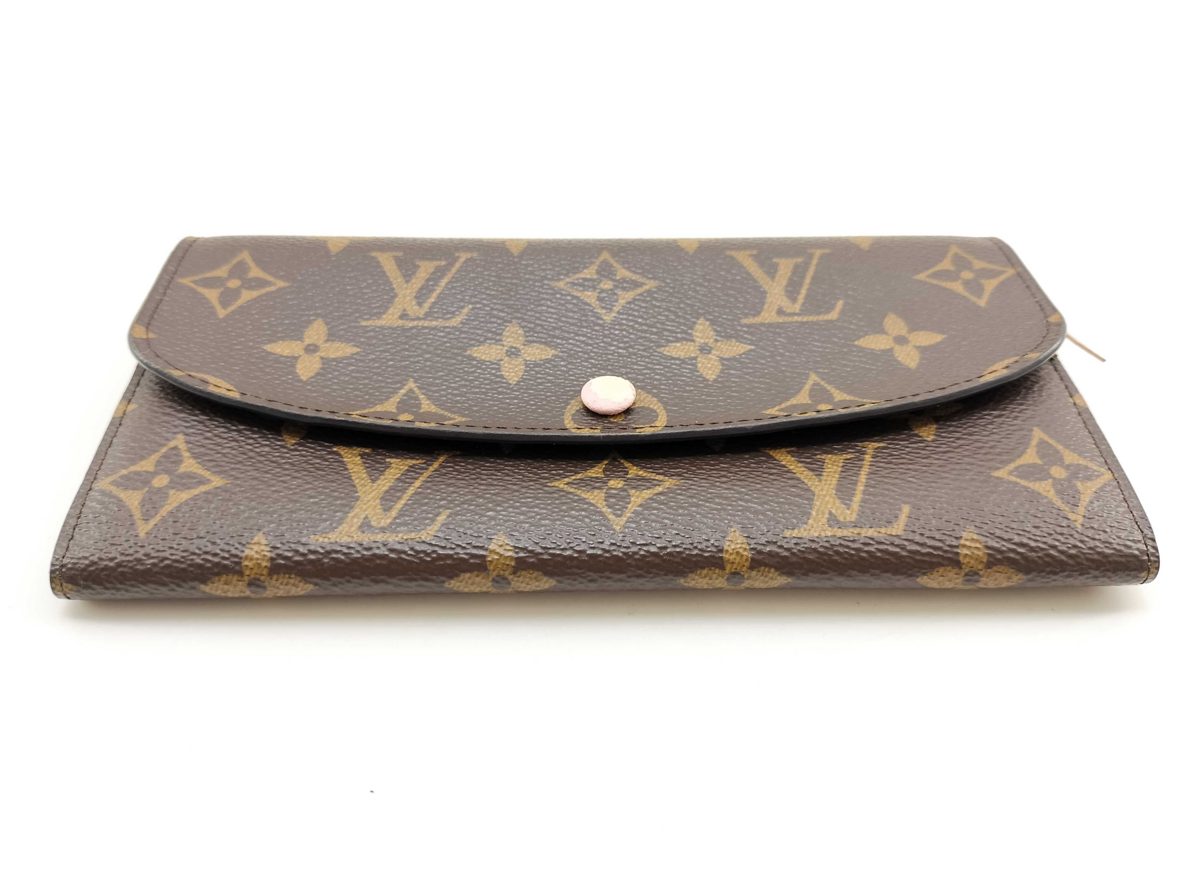 Monogram LV Wallet Portefeuille Emilie M60697 Monogram Brown SN3199 Wallet — view 5