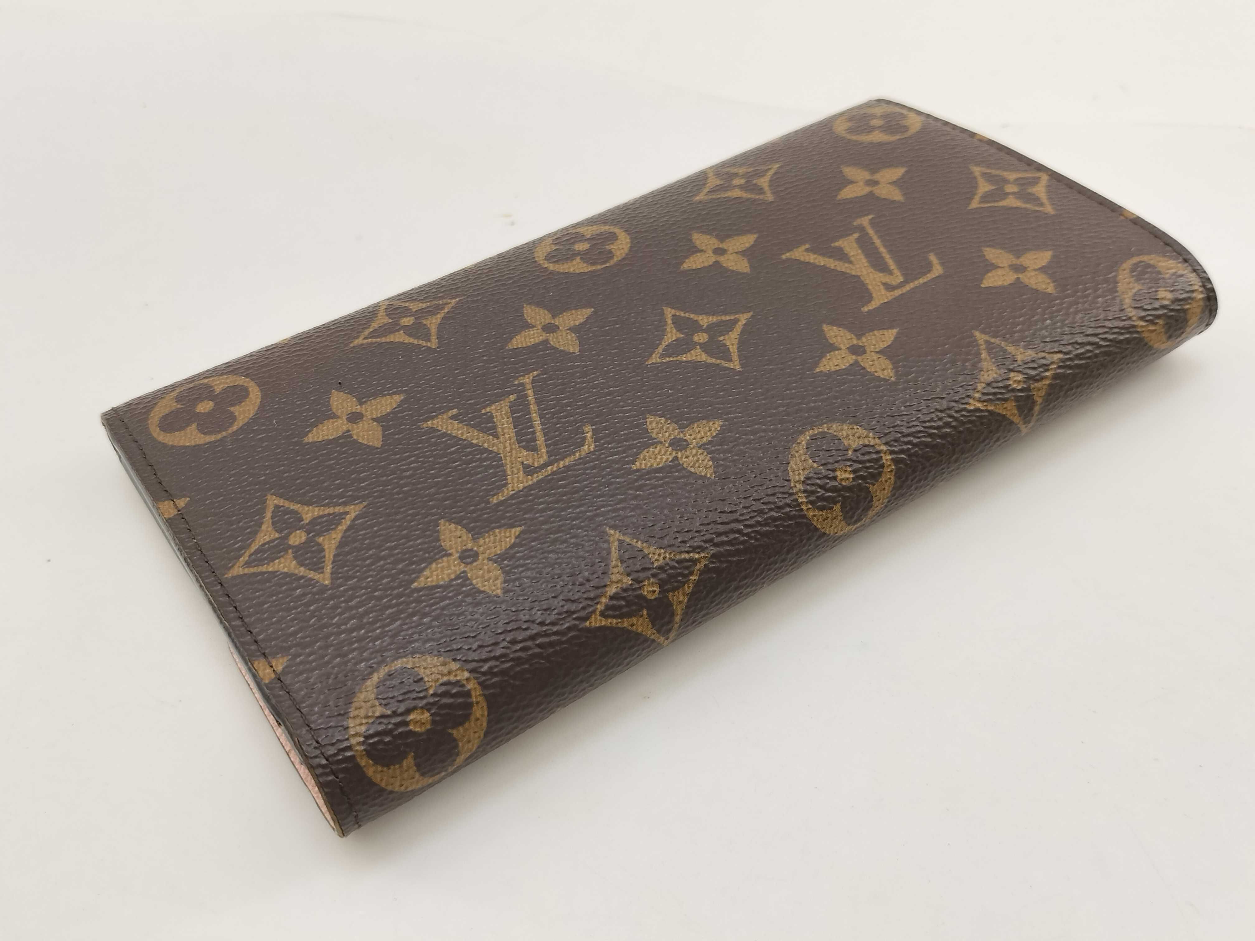 Monogram LV Wallet Portefeuille Emilie M60697 Monogram Brown SN3199 Wallet — view 8