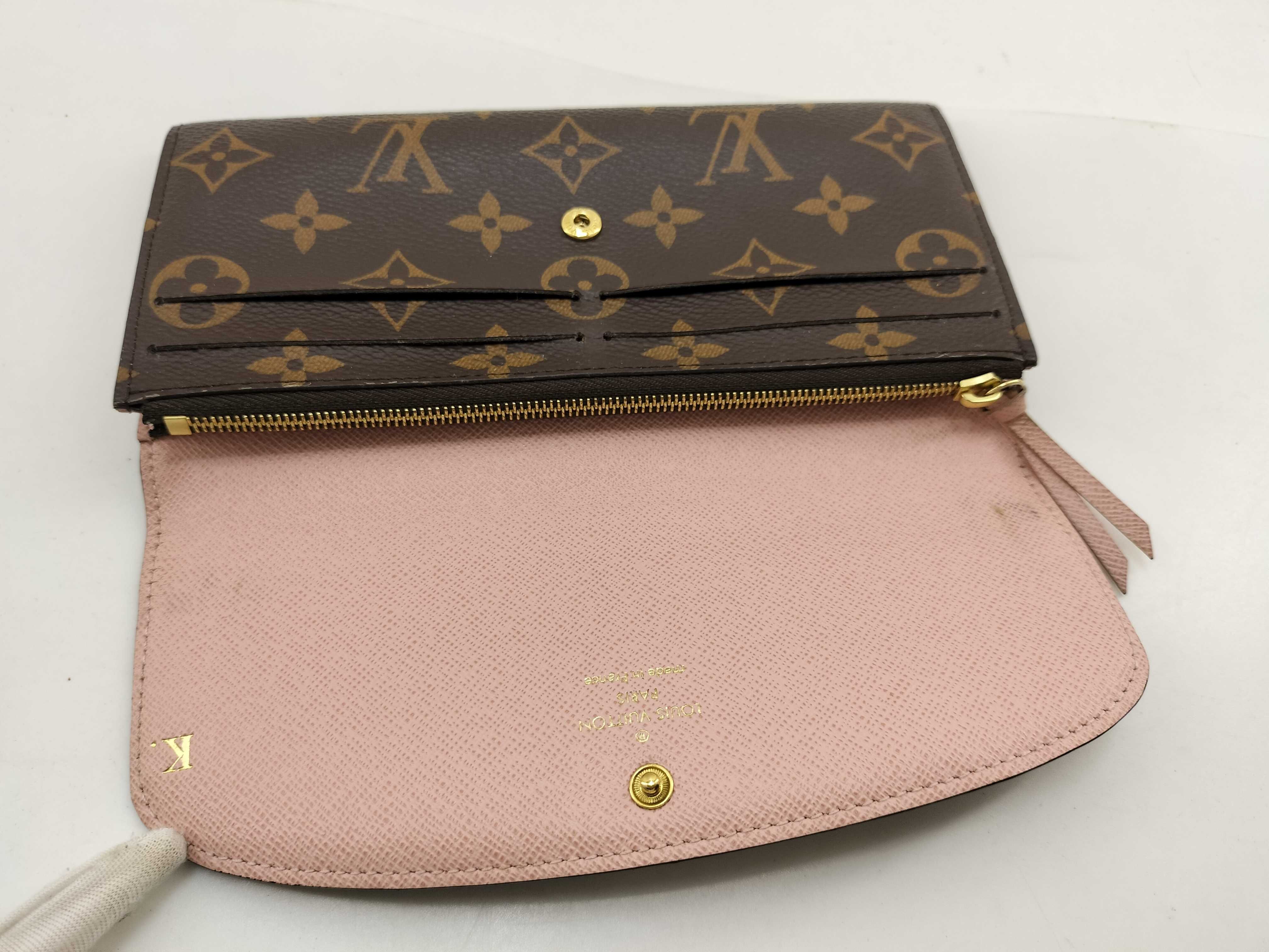 Monogram LV Wallet Portefeuille Emilie M60697 Monogram Brown SN3199 Wallet — view 9