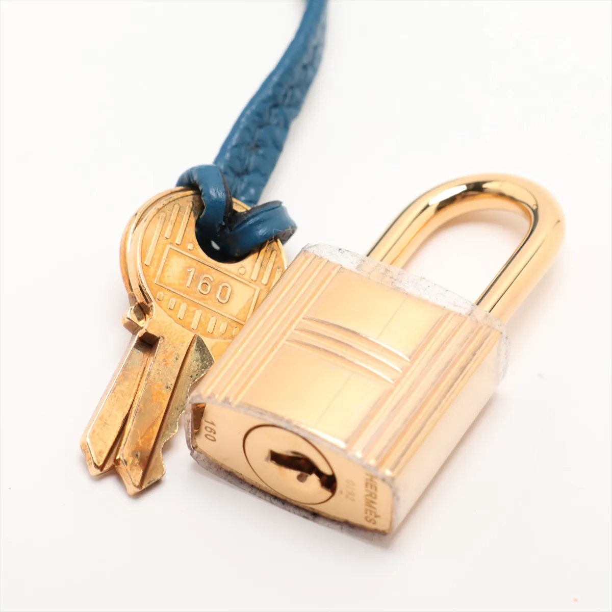[Individually packaged] Hermes Kelly 35 Letournée Togo Blue Izmir Gold Hardware Q: 2013 — view 11