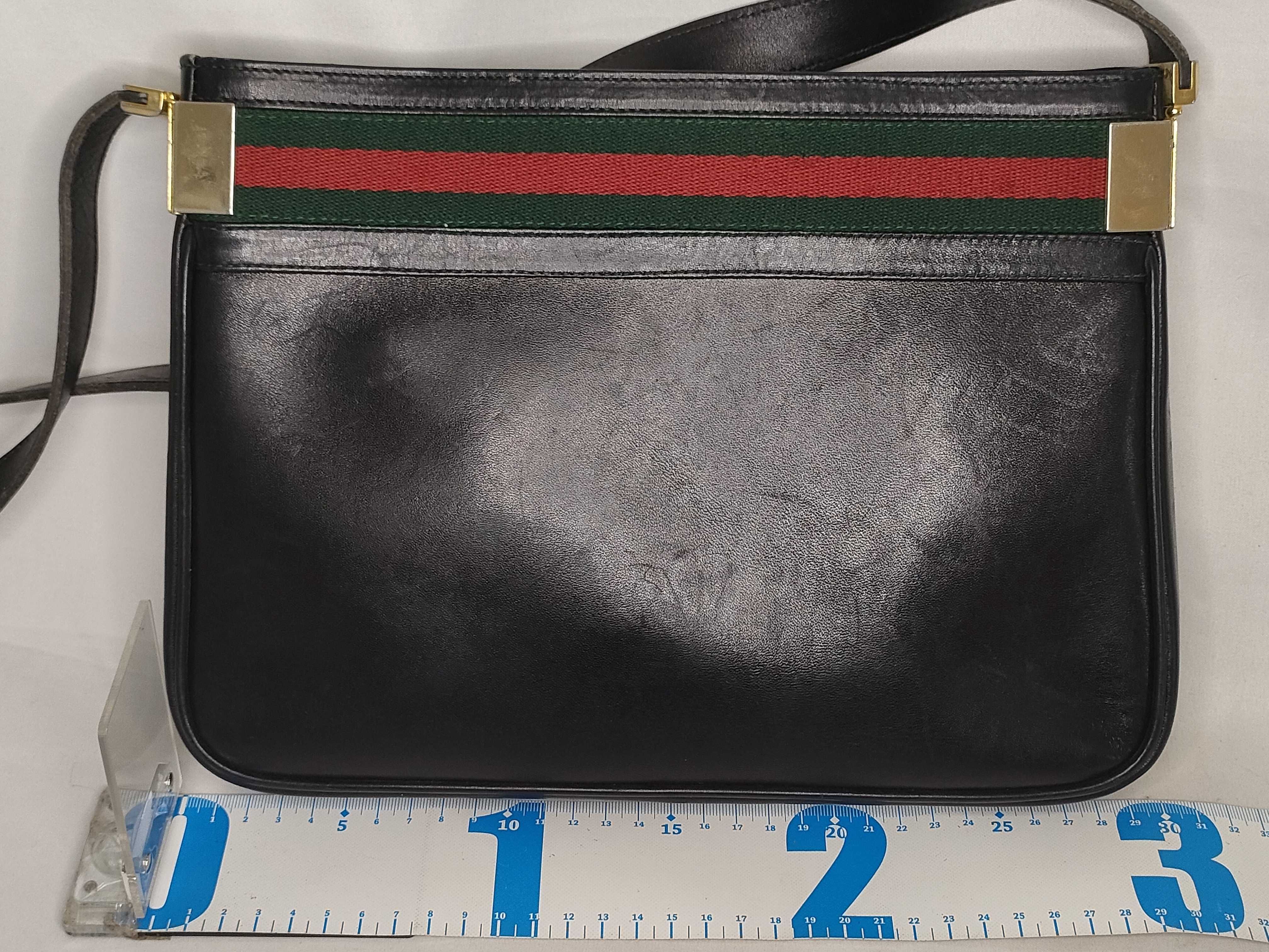 Shoulder Bag, Sherry Line, Leather, Black Shoulder Bag — view 2