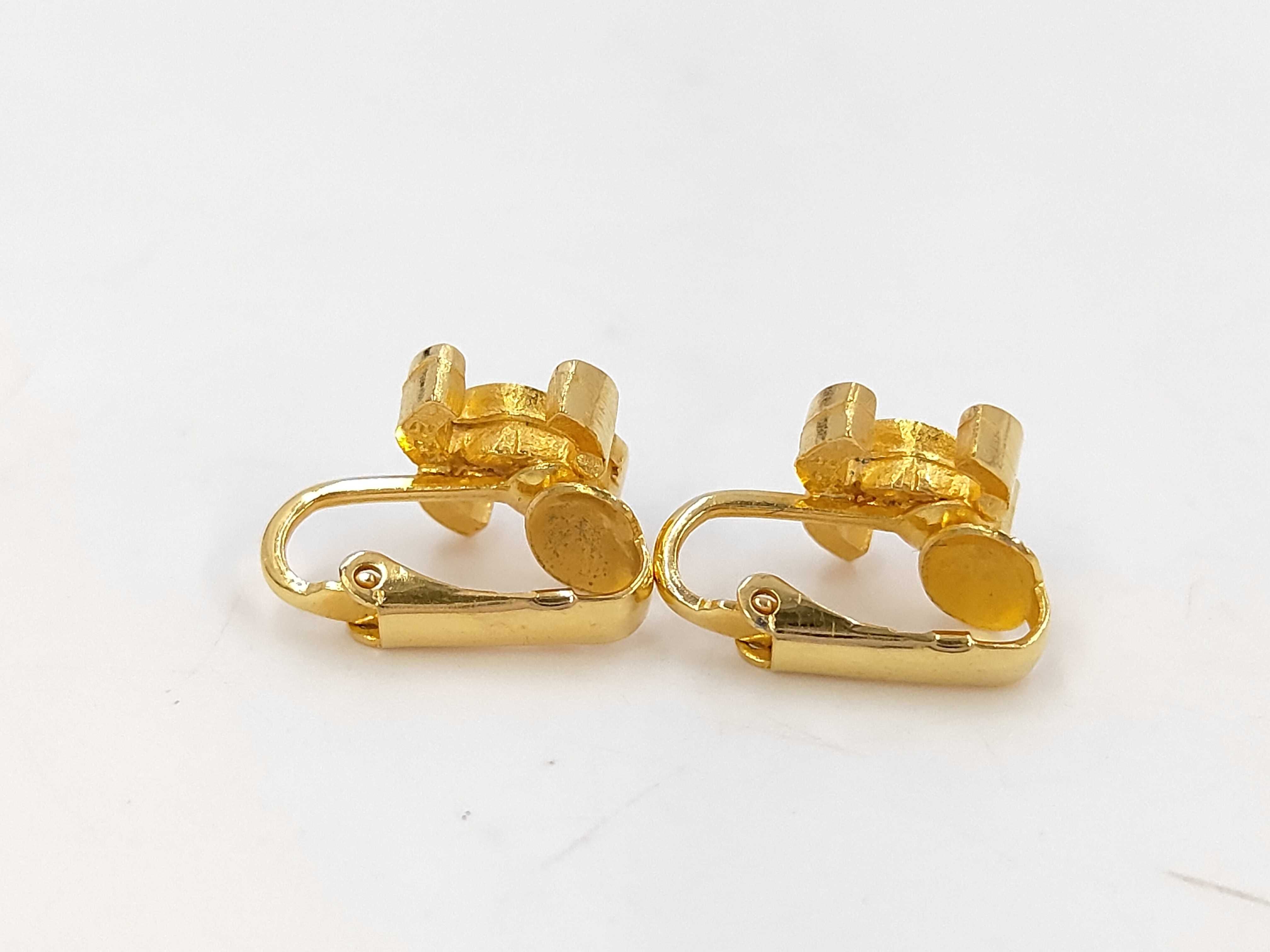 Coco Mark GP Gold Earrings (Includes box) — view 2