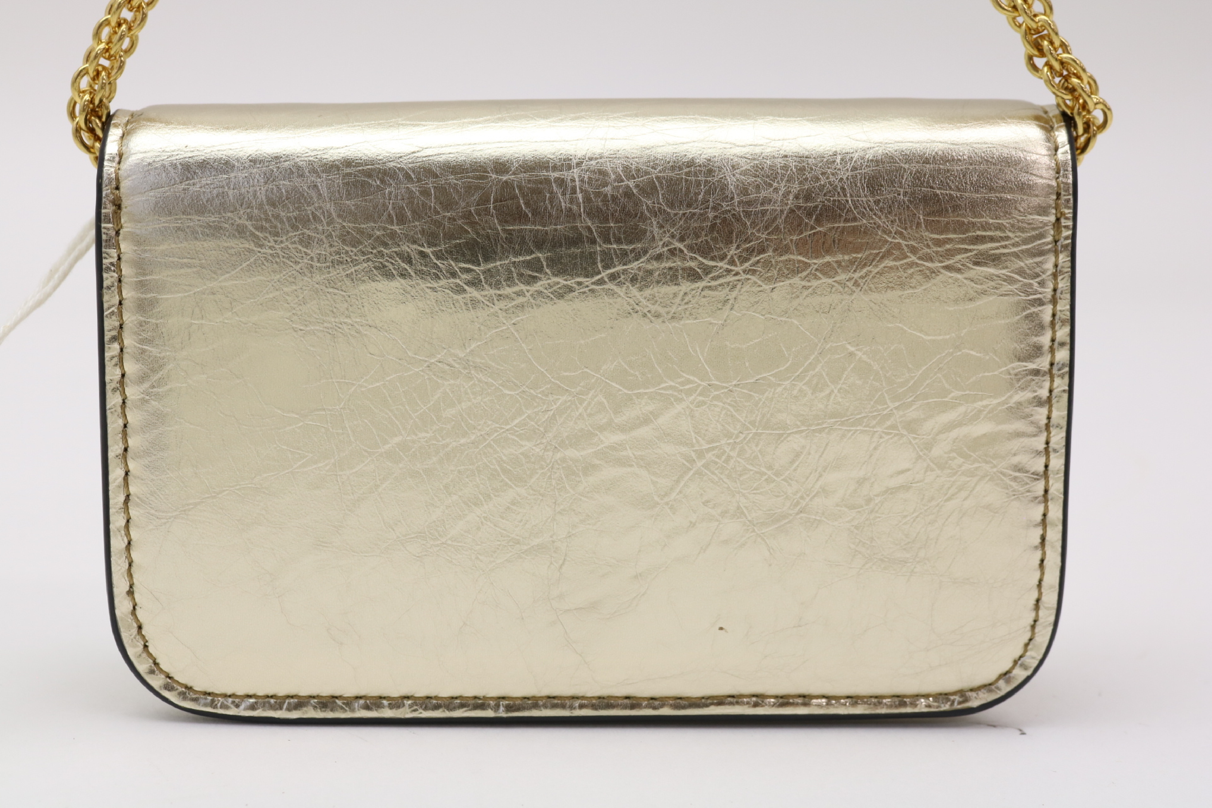 V Logo Chain Shoulder Bag — view 2
