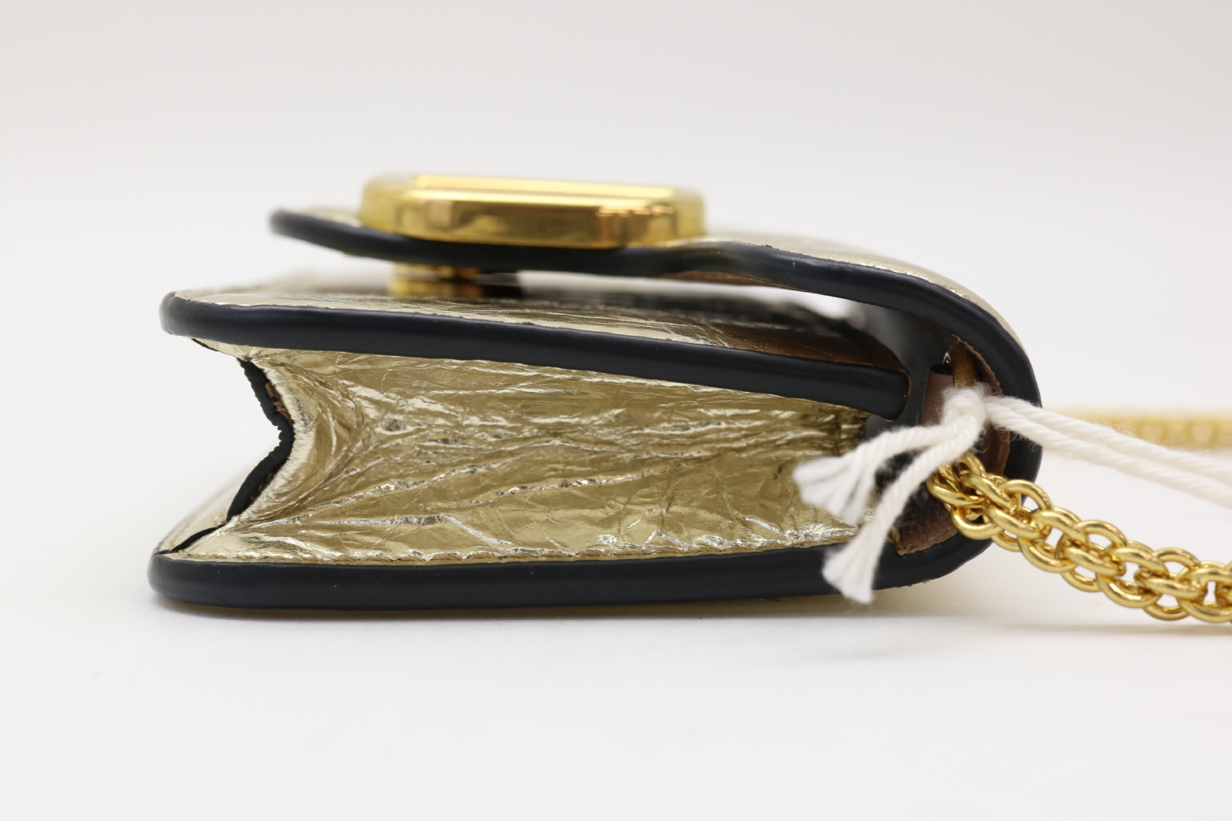 V Logo Chain Shoulder Bag — view 4