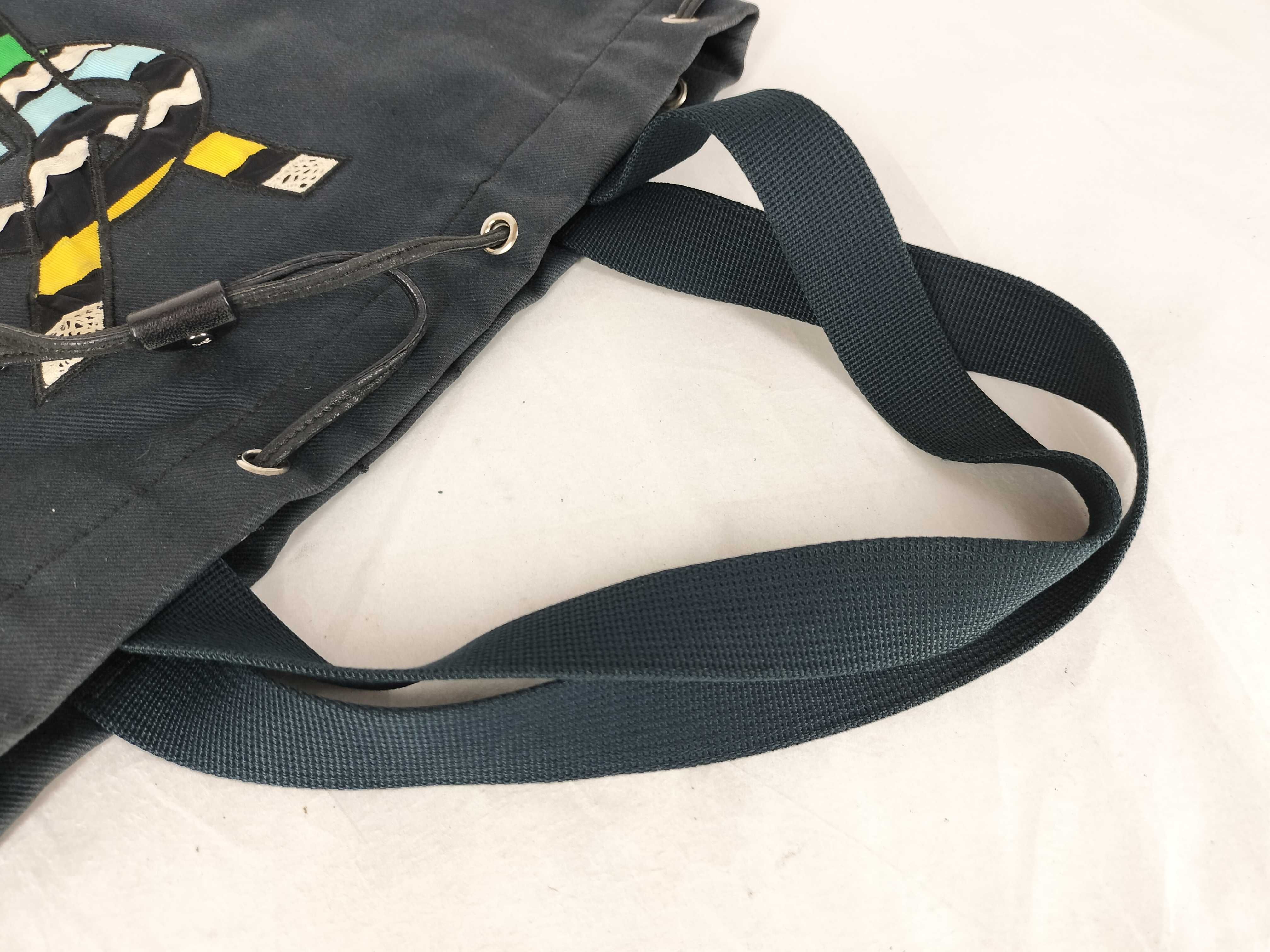 logo canvas tote bag — view 3