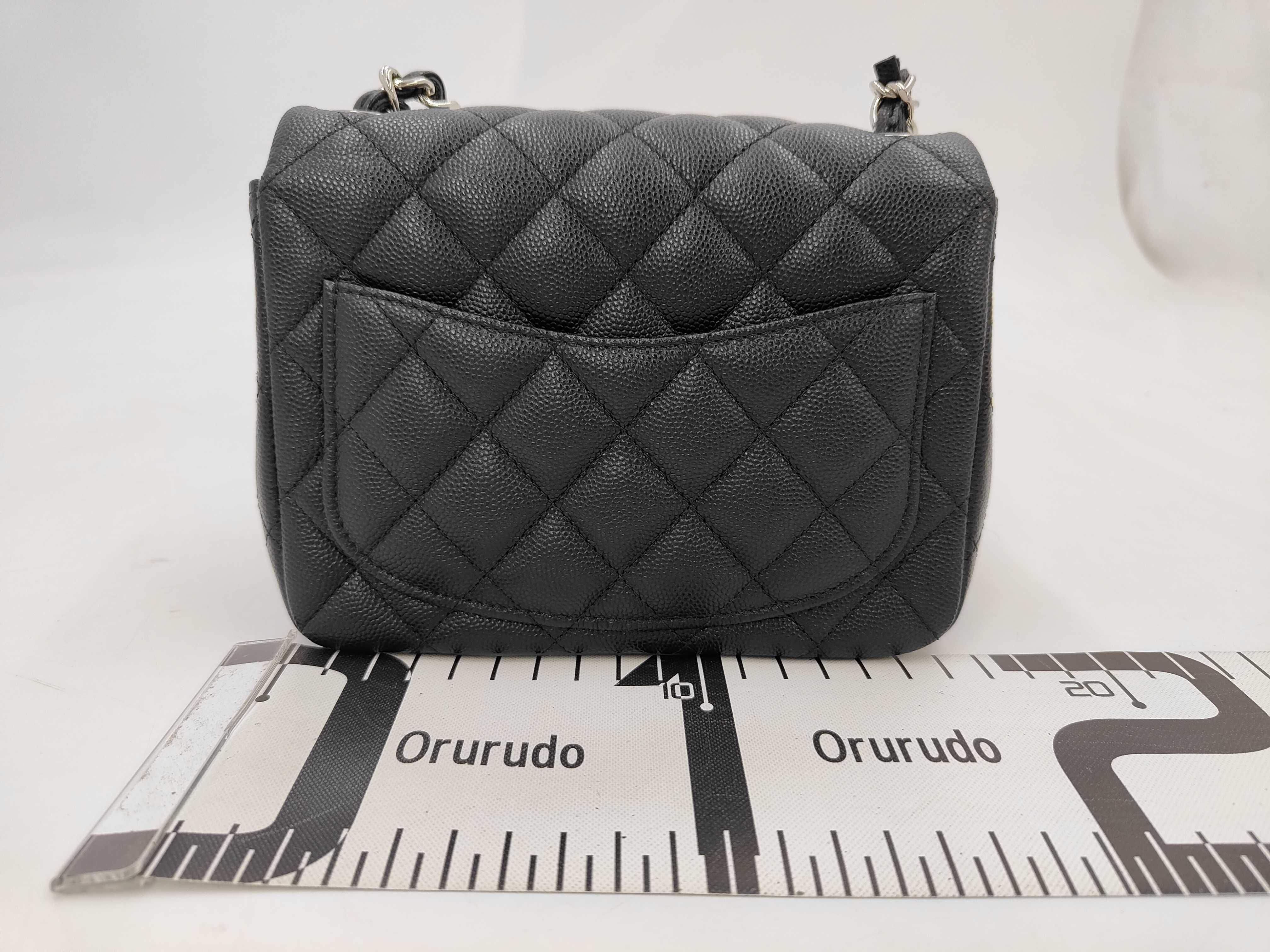 Mini Matelasse 17 Caviar Skin Chain Shoulder Bag — view 2