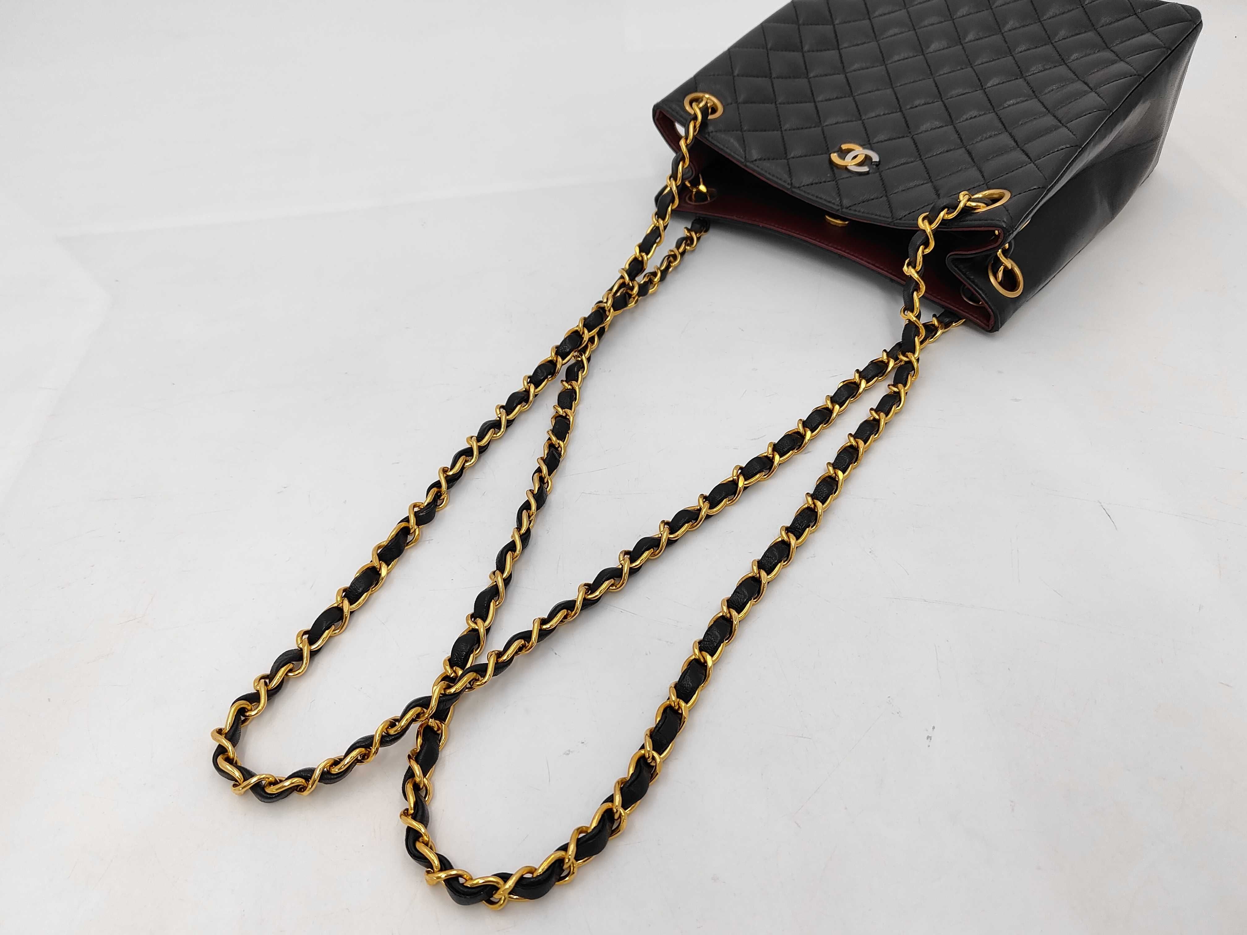 Paris Limited Edition Matelassé Chain Tote Bag with Guarantee Card — view 3