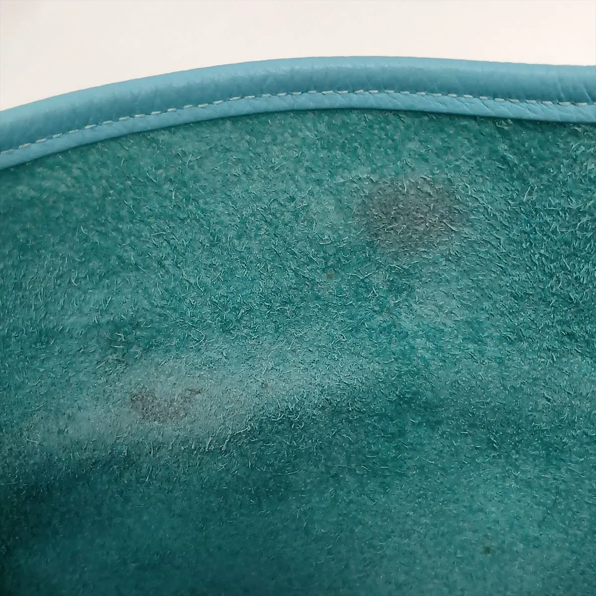 Evelyne 3 29 PM Taurillon Clemence Blue Atoll Silver Hardware T:2015 — view 13