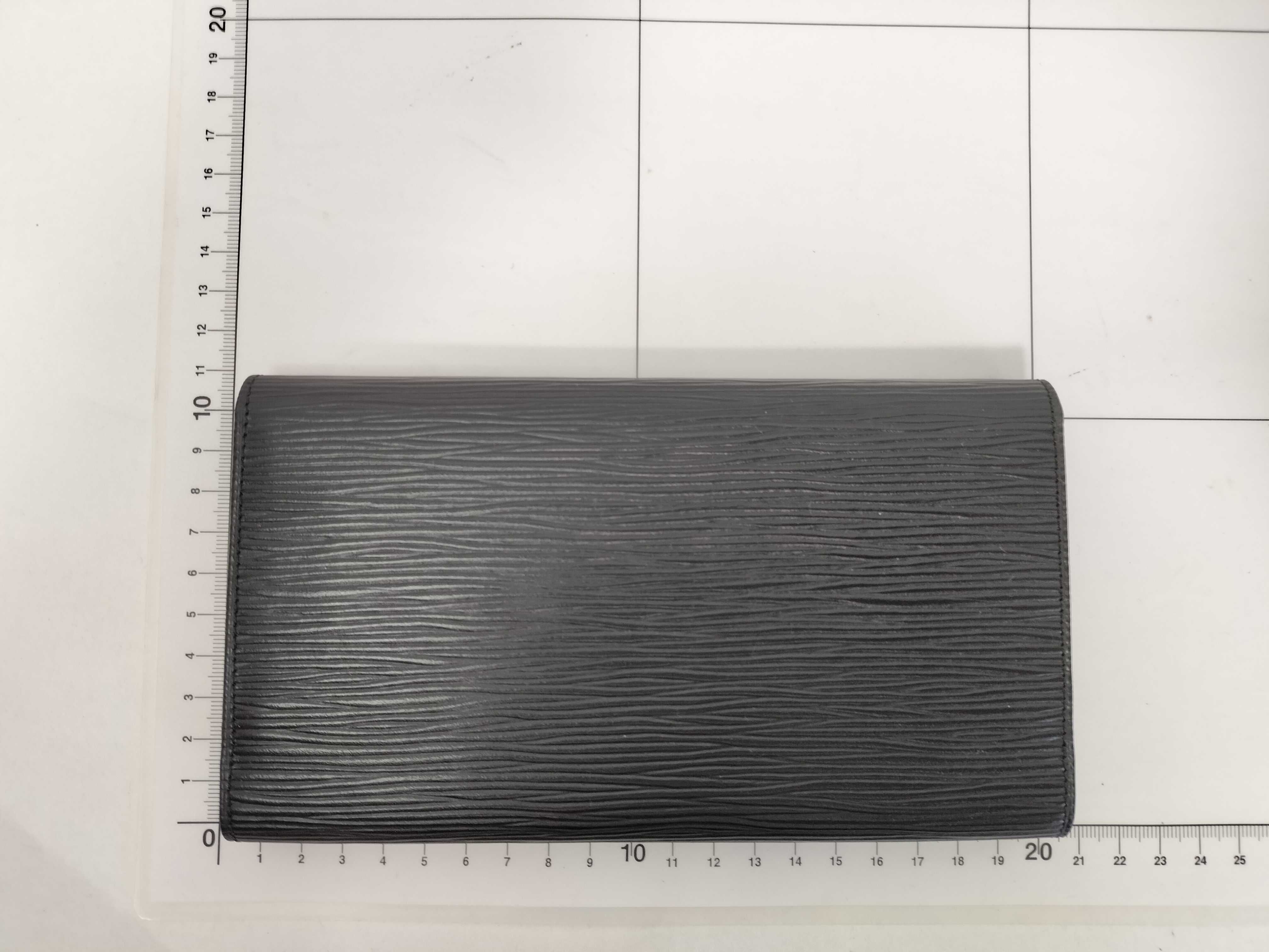 Epi Leather Long Wallet, Black — view 2