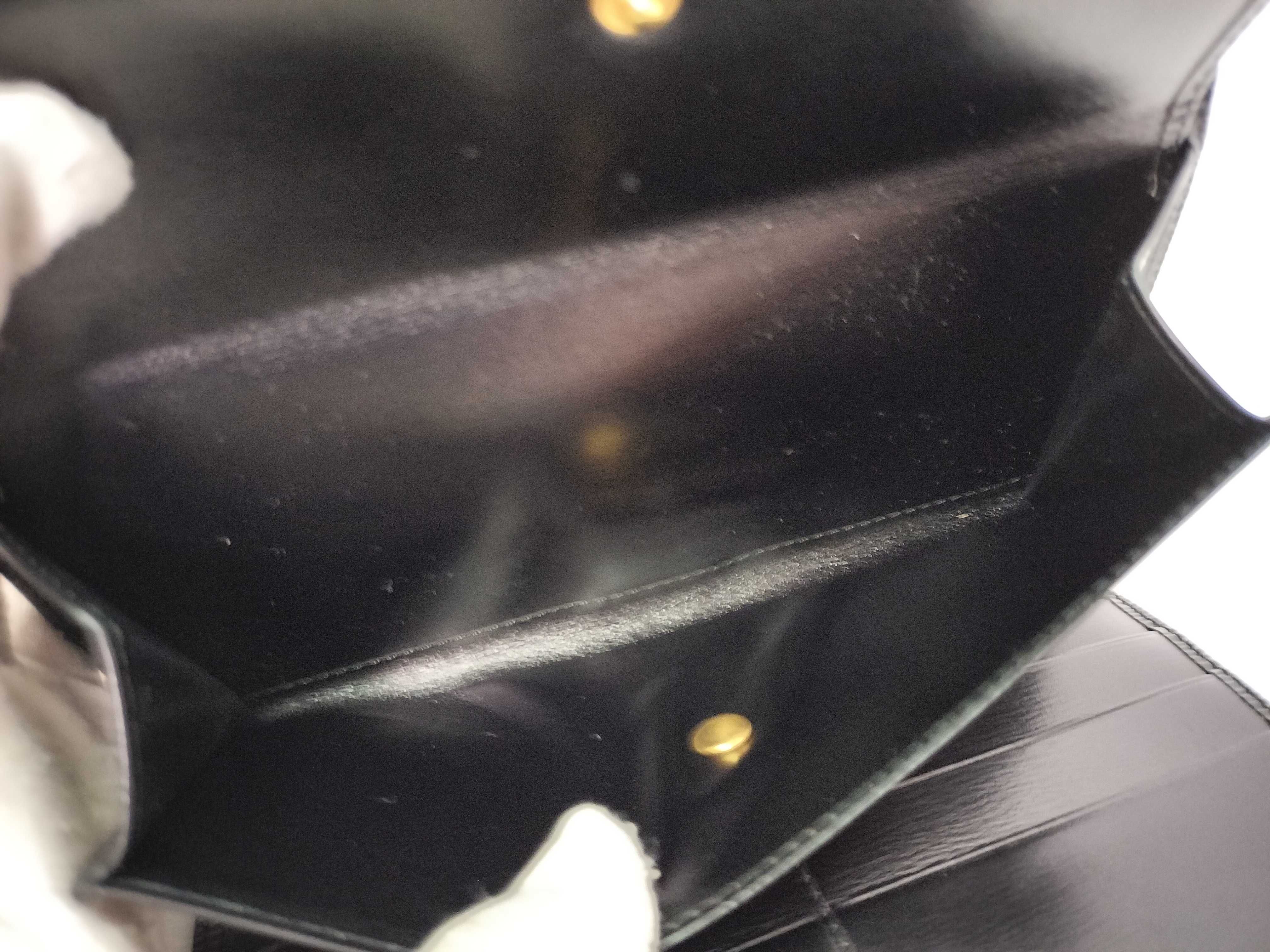 Epi Leather Long Wallet, Black — view 13
