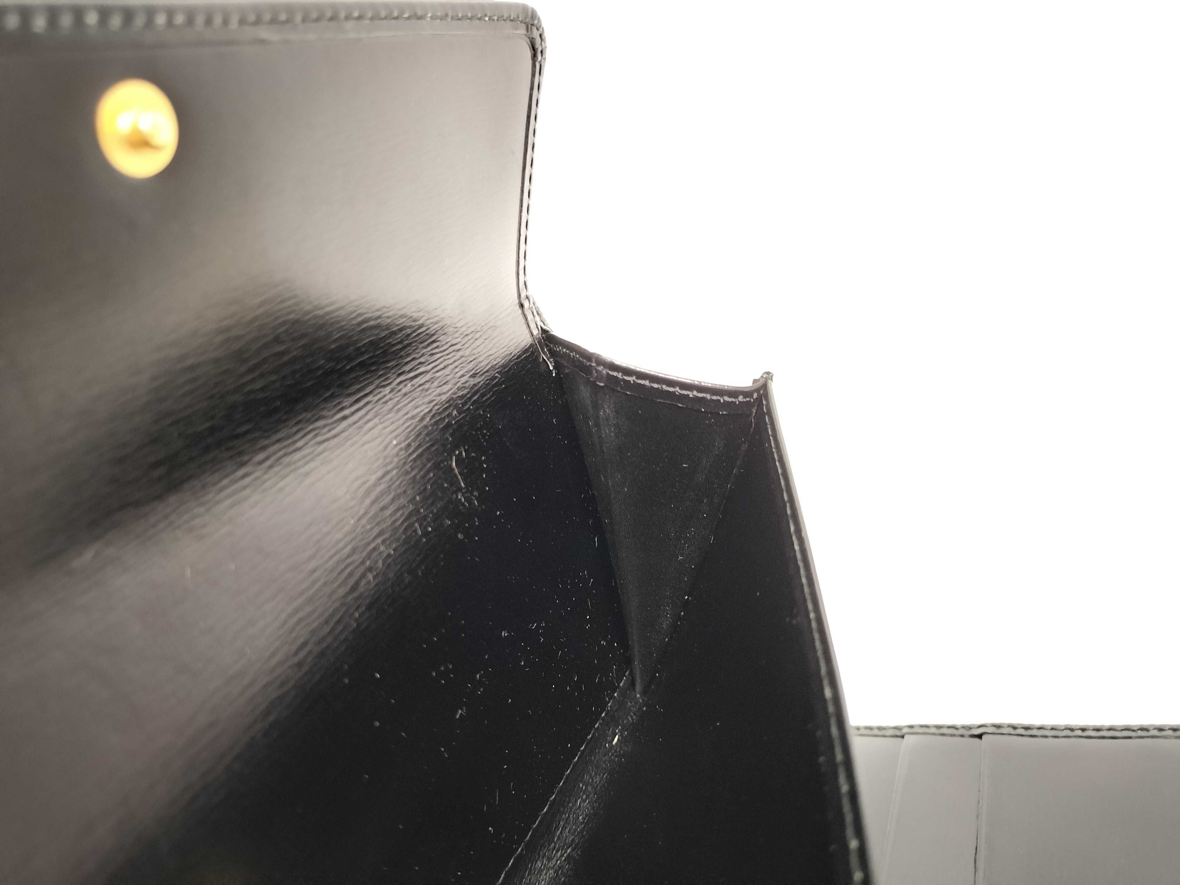 Epi Leather Long Wallet, Black — view 14