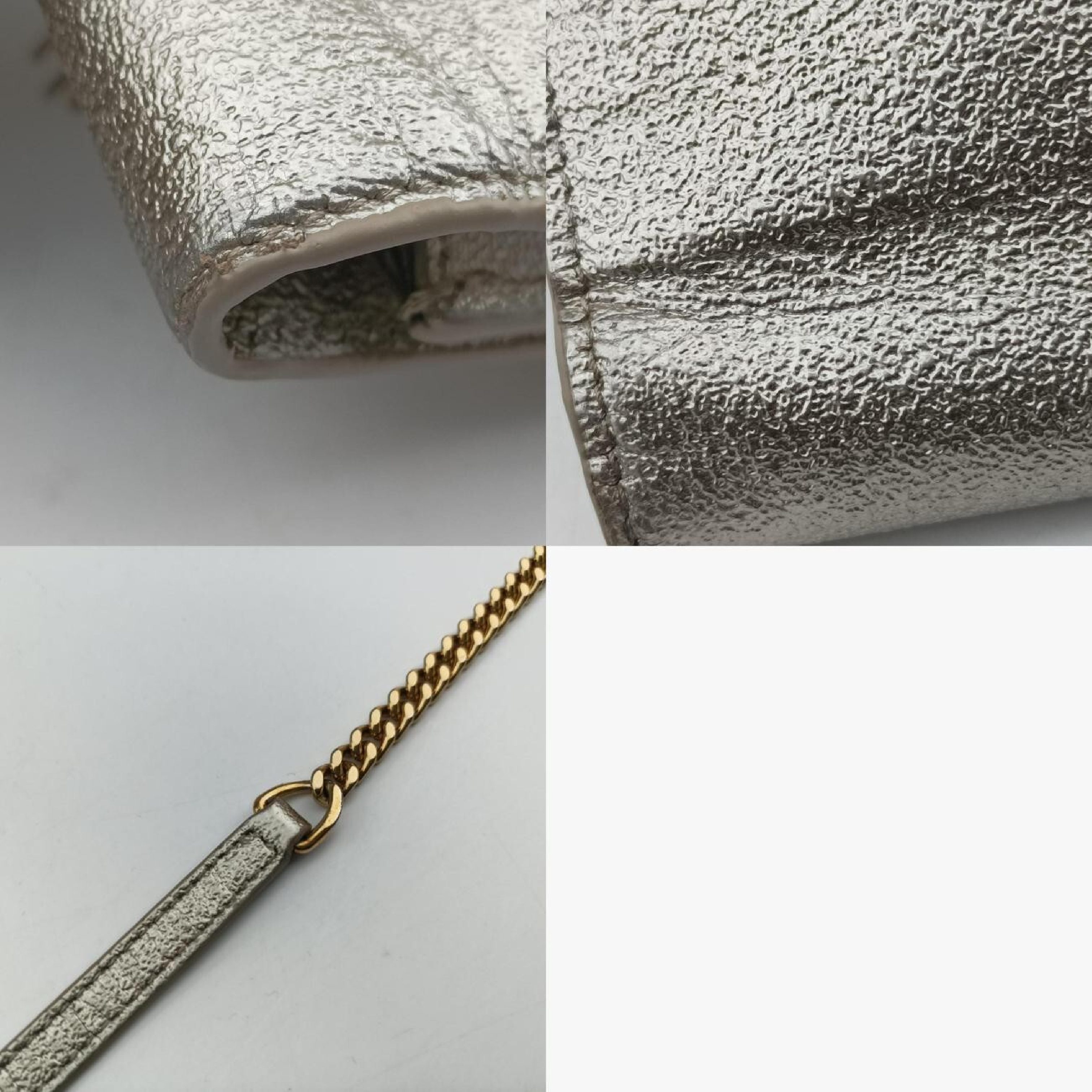 Kate Silver Leather Shoulder Bag 452159 GUE452159.0118 — view 11