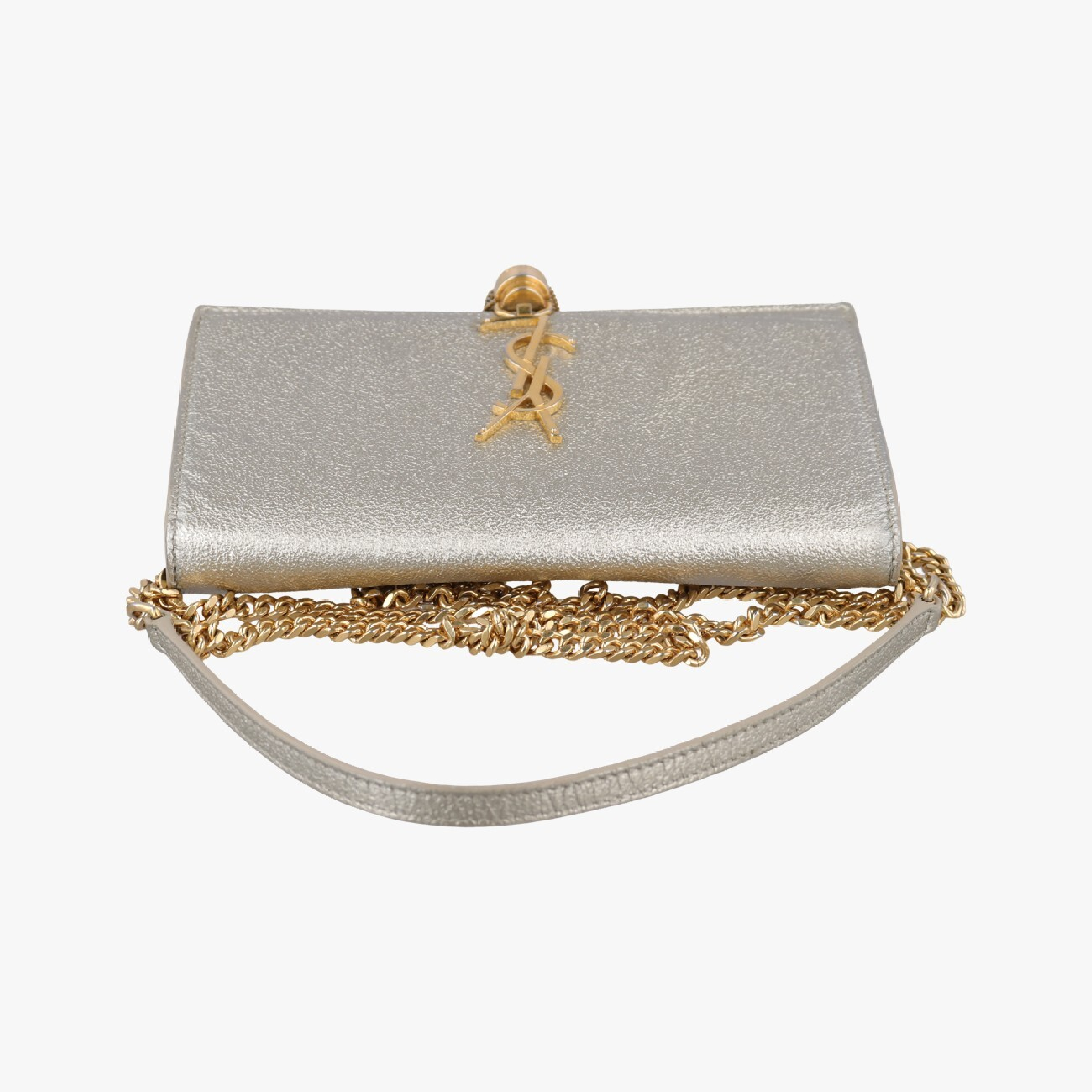Kate Silver Leather Shoulder Bag 452159 GUE452159.0118 — view 5