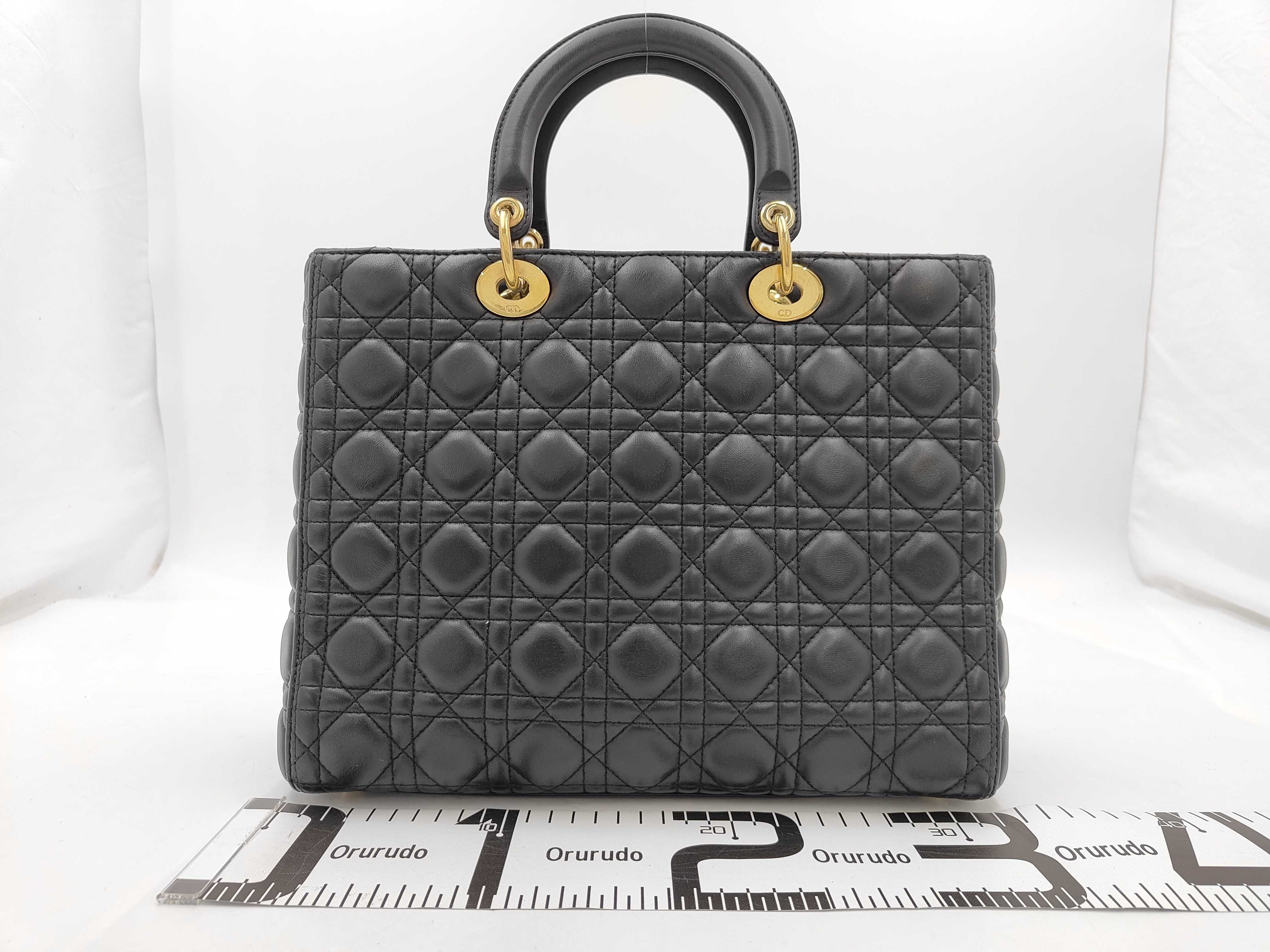 Lady Dior Black Handbag — view 2