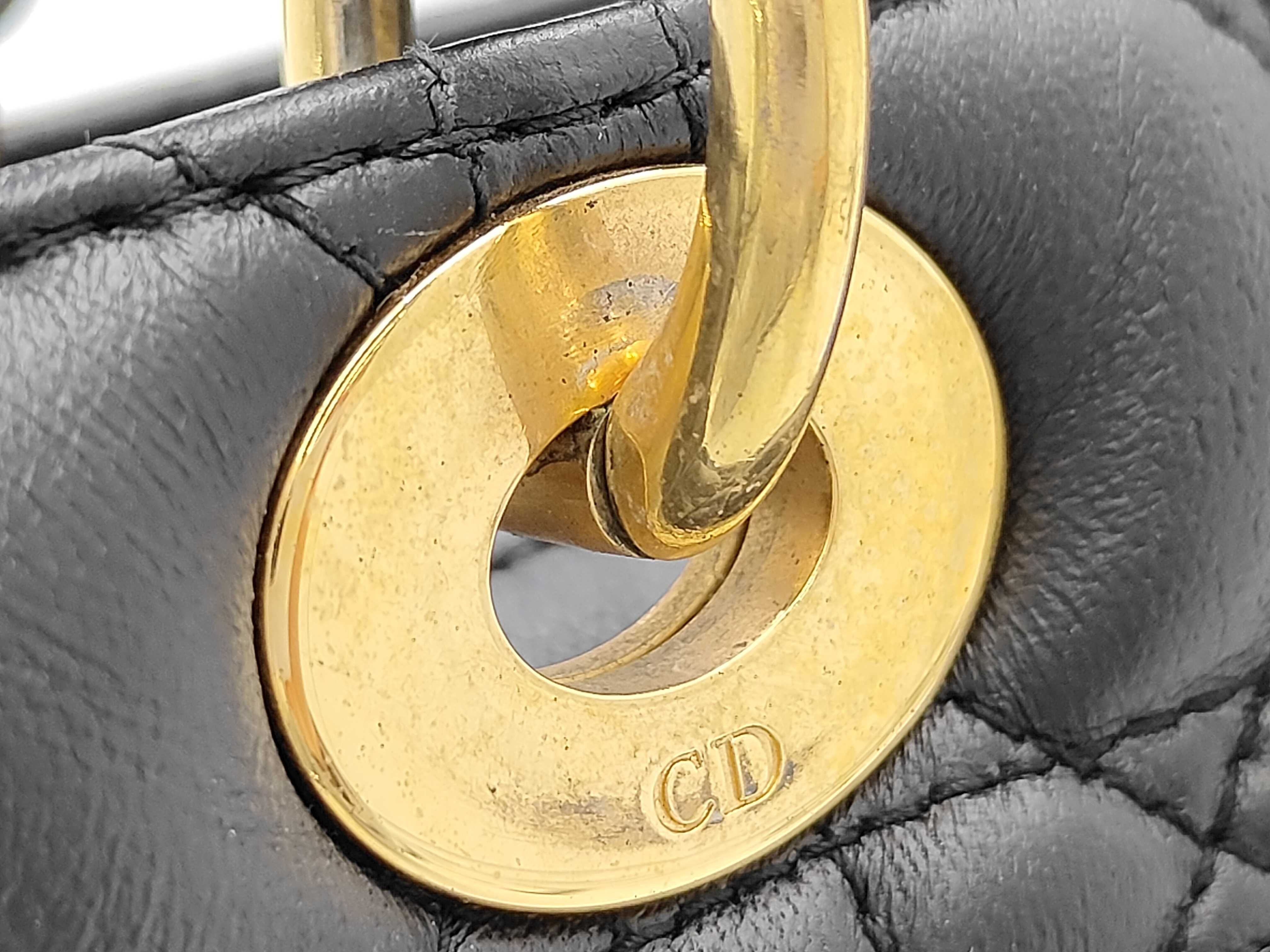 Lady Dior Black Handbag — view 3