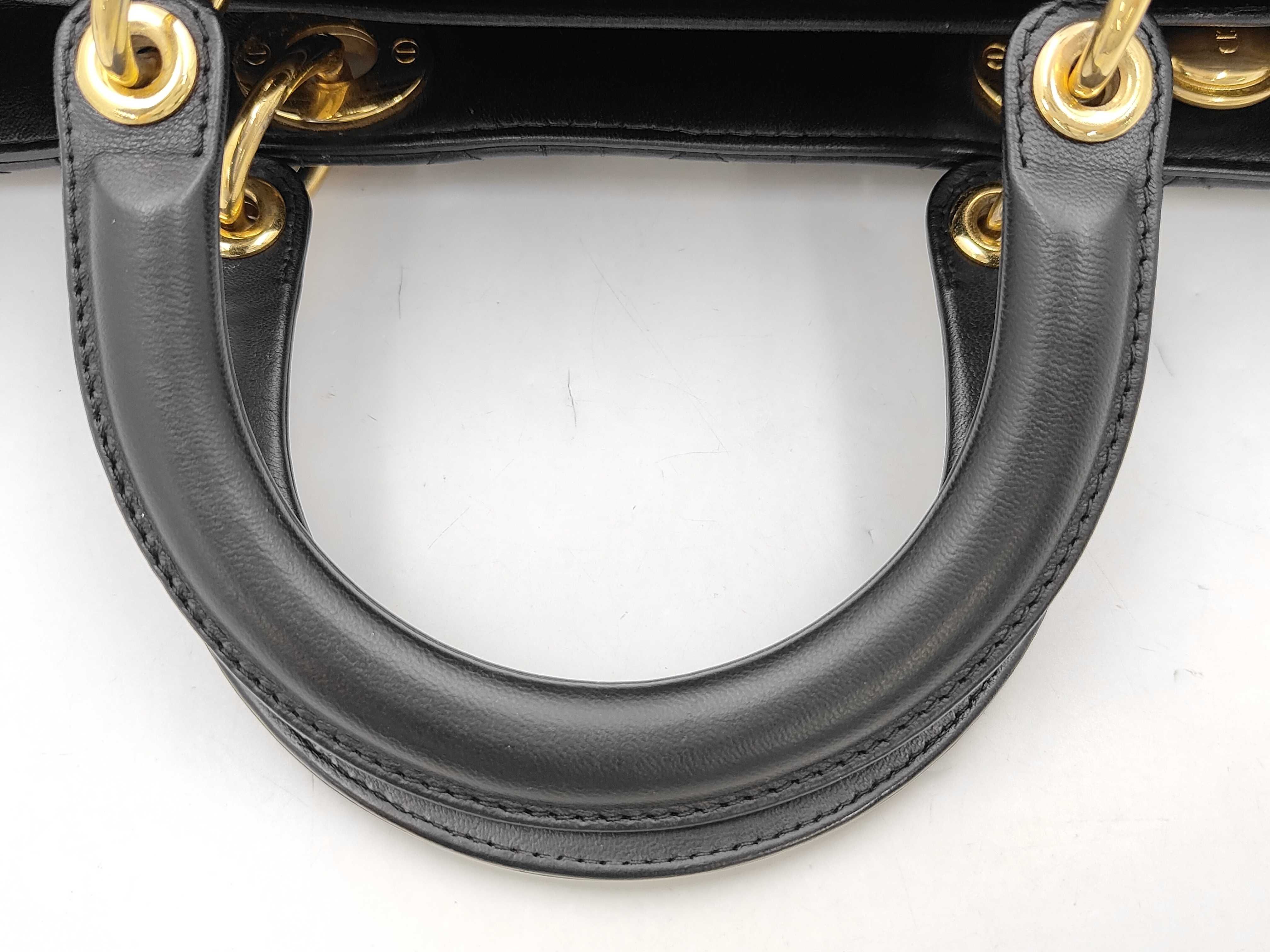 Lady Dior Black Handbag — view 5