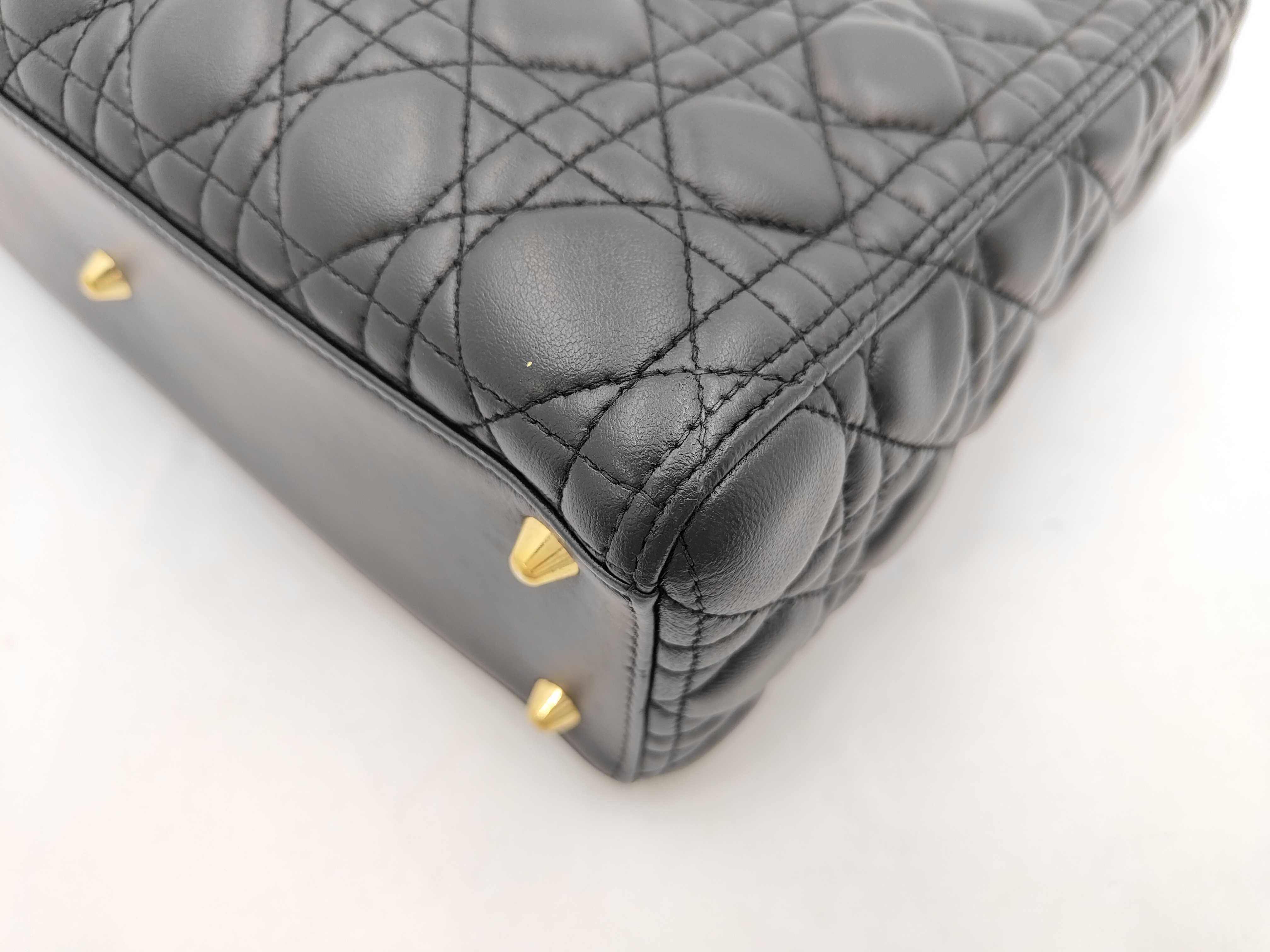 Lady Dior Black Handbag — view 6
