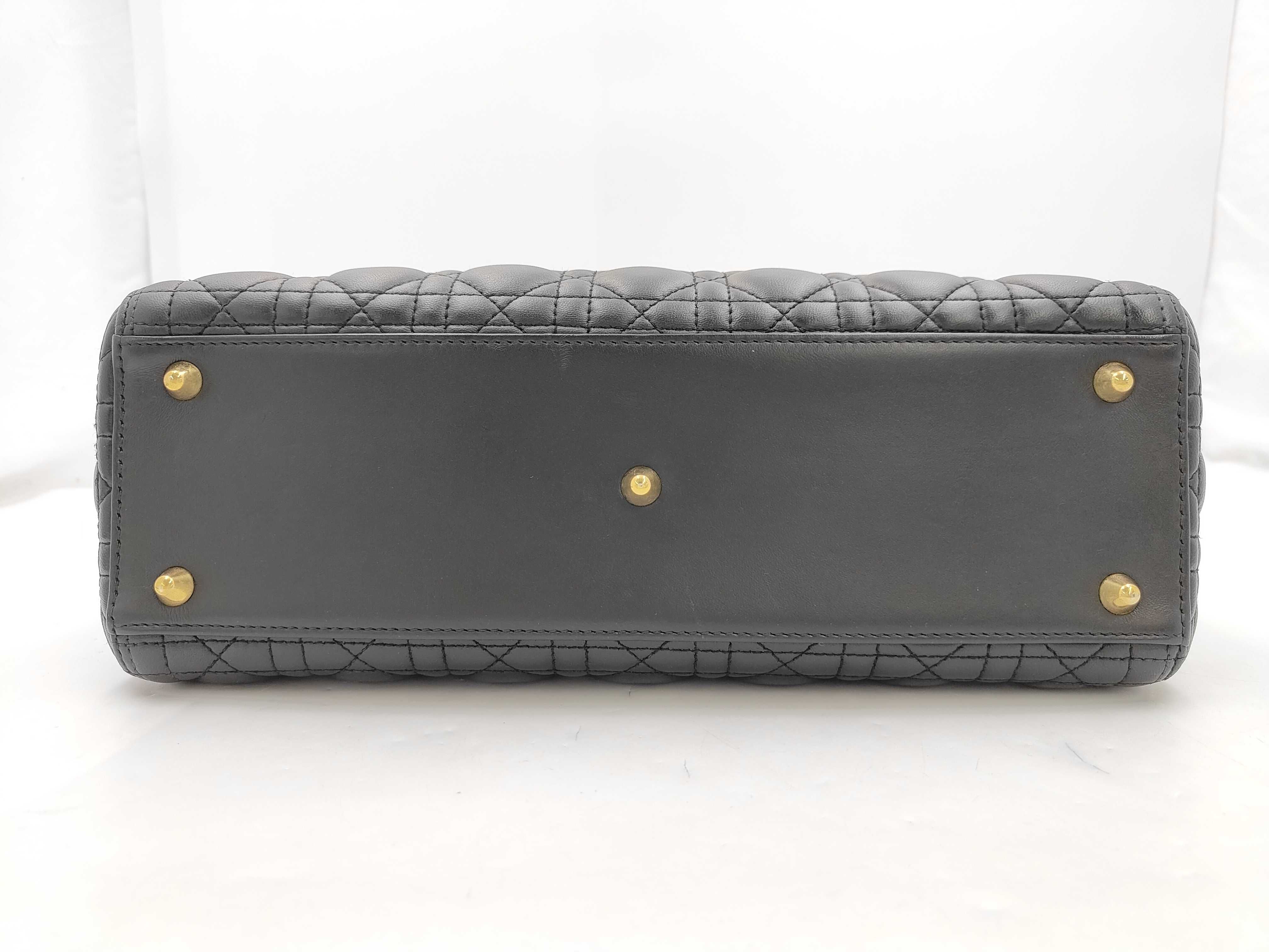 Lady Dior Black Handbag — view 7
