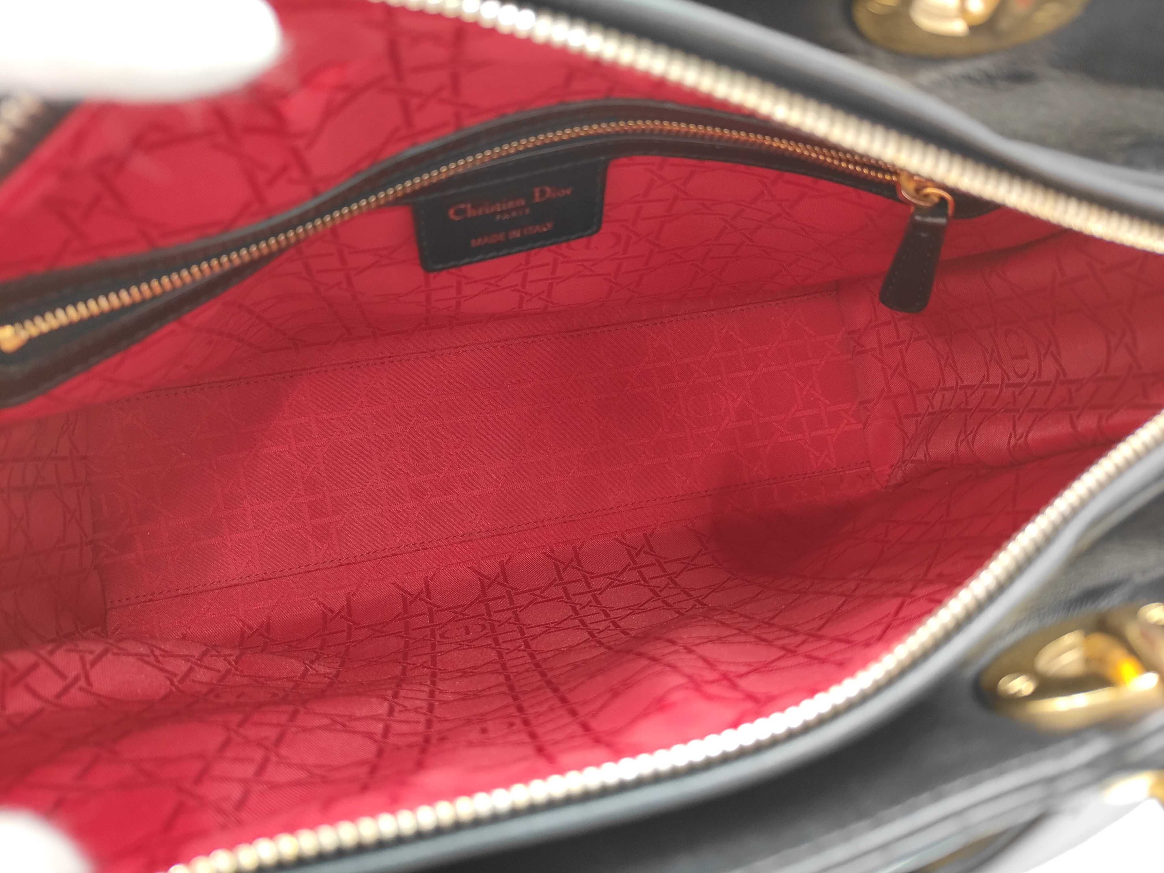 Lady Dior Black Handbag — view 8