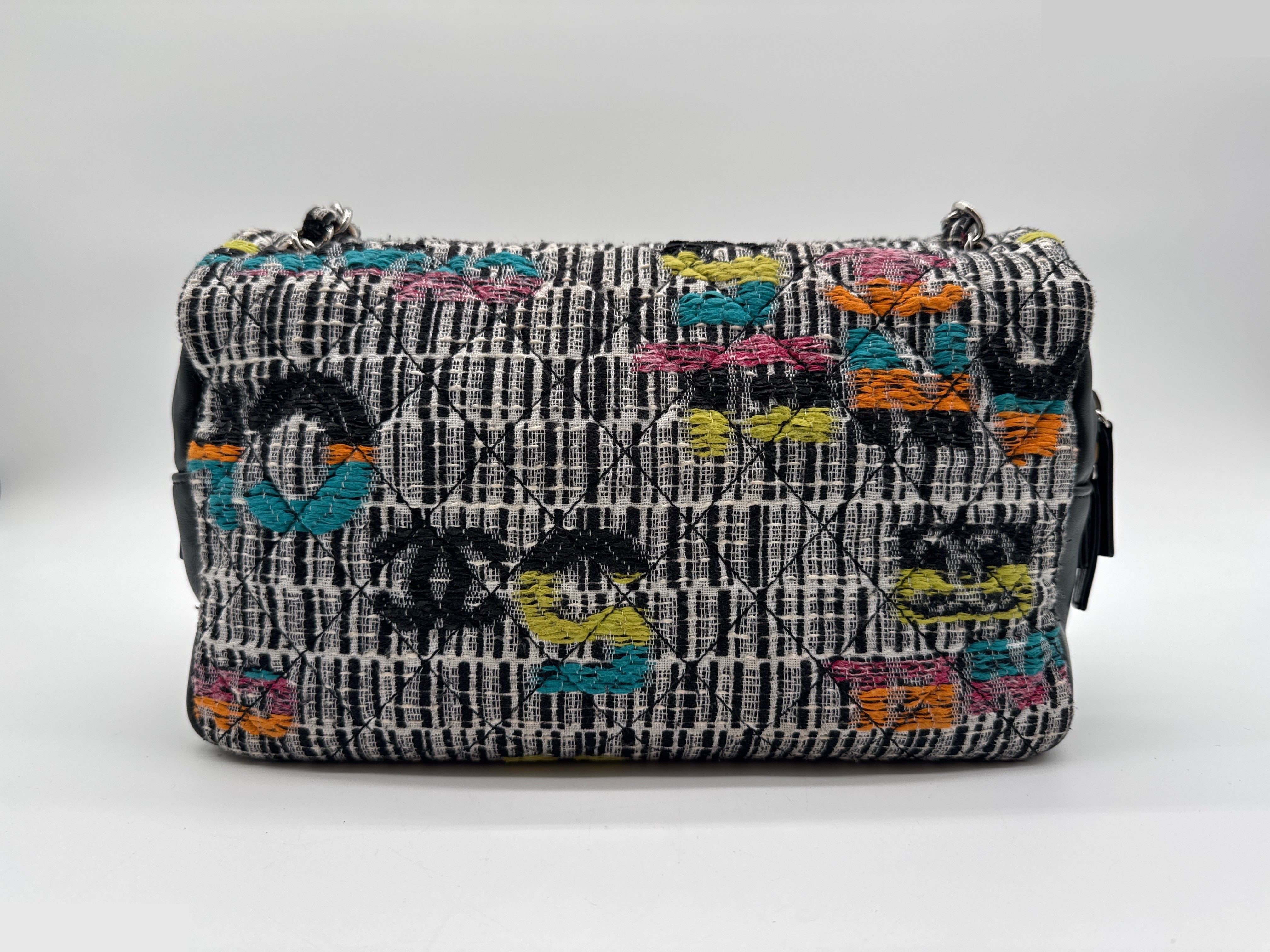 Matelassé Tweed Shoulder Bag — view 2