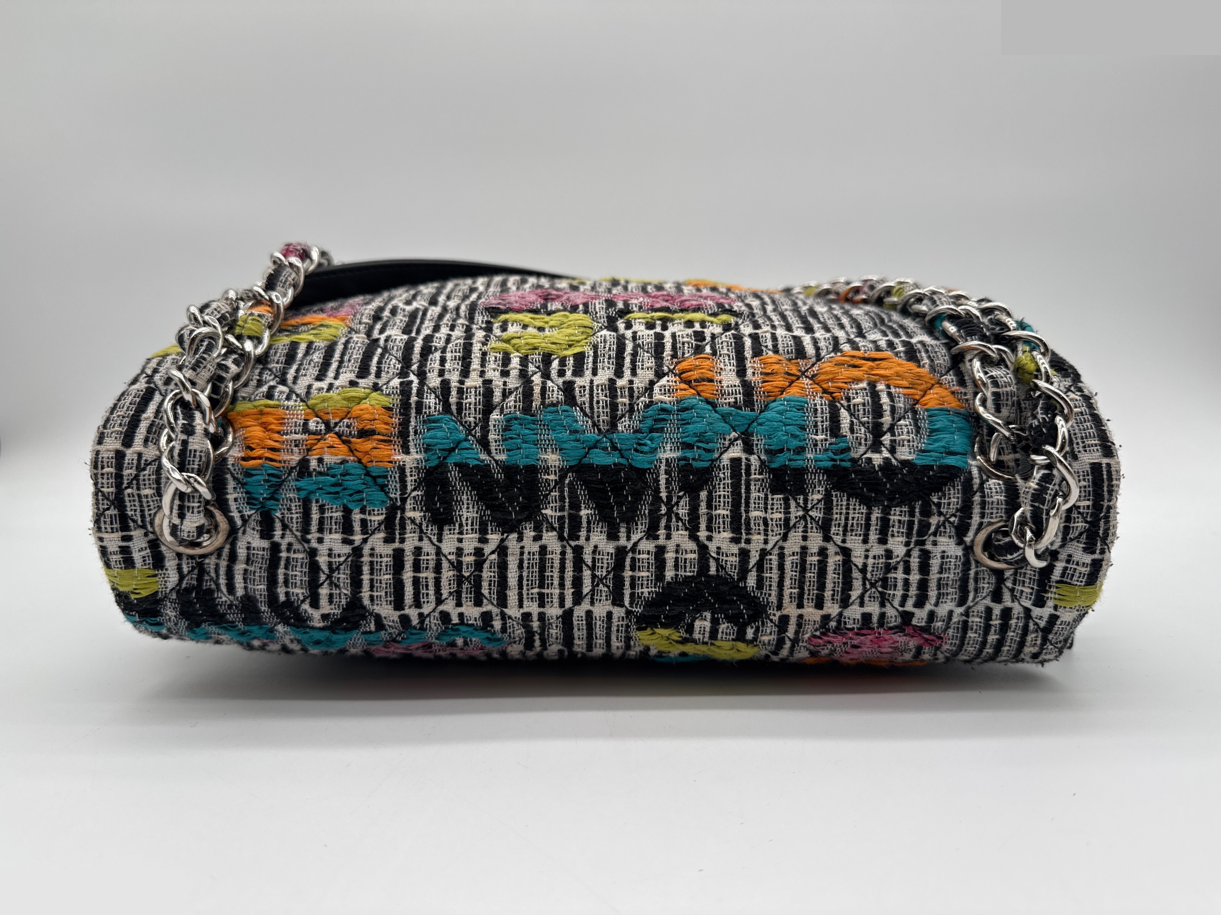 Matelassé Tweed Shoulder Bag — view 3