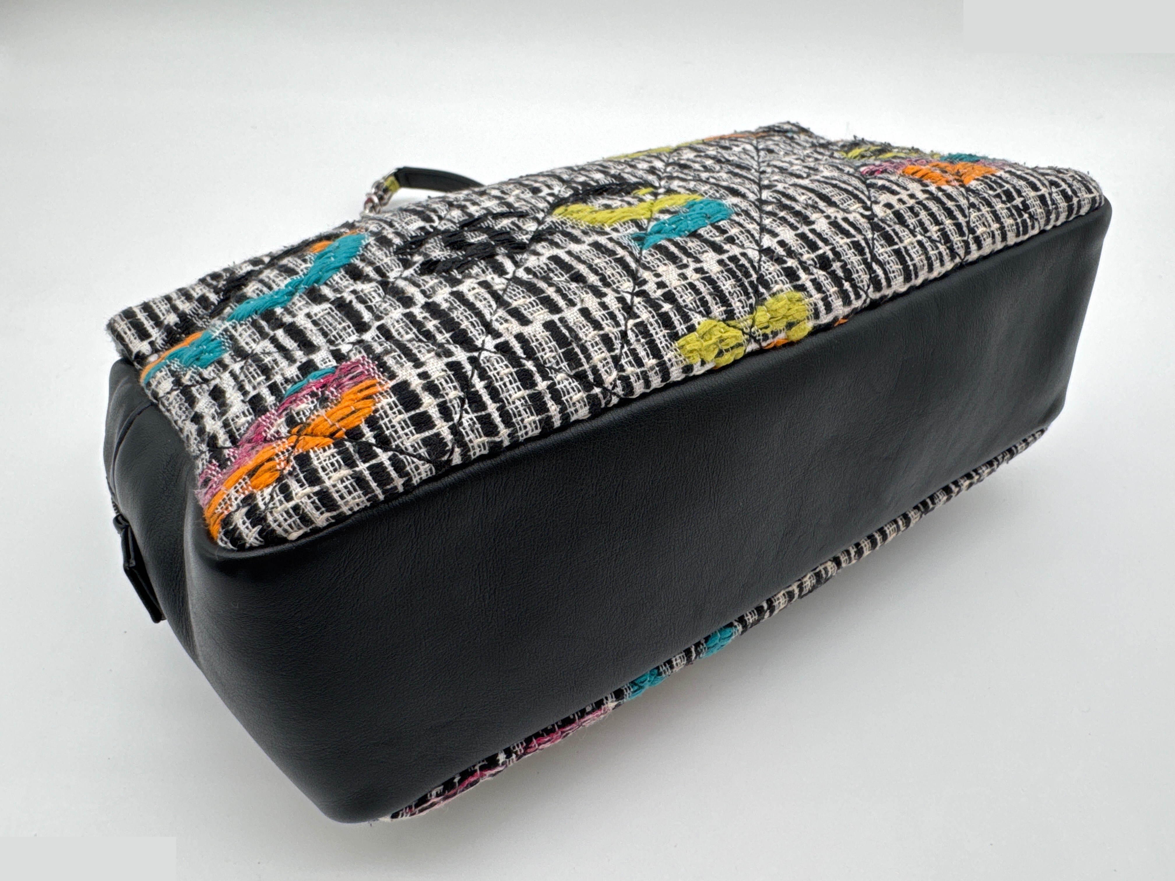 Matelassé Tweed Shoulder Bag — view 5