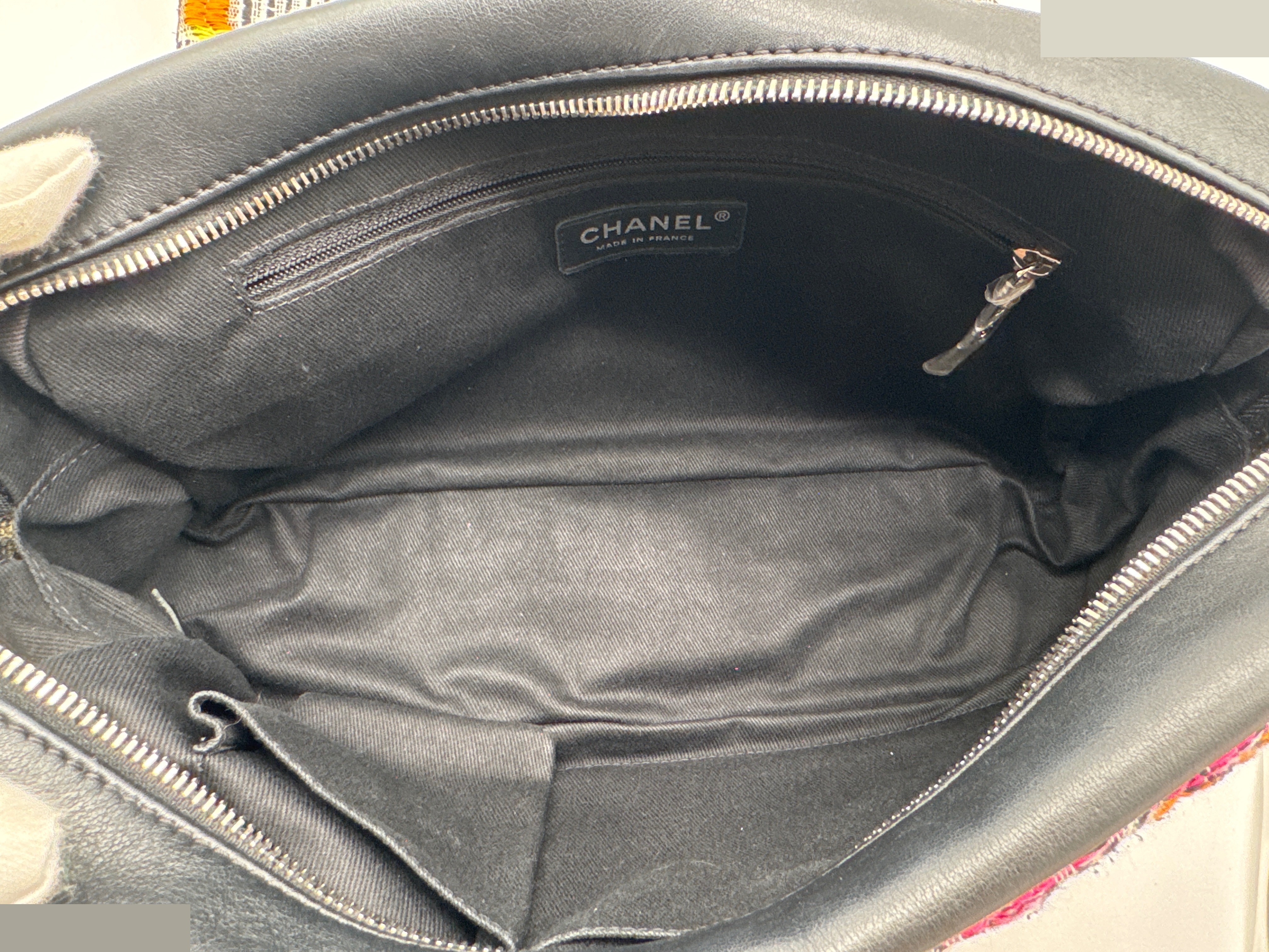 Matelassé Tweed Shoulder Bag — view 8
