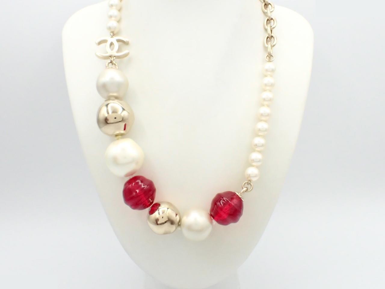 necklace, B25K gold, chain approximately 57cm