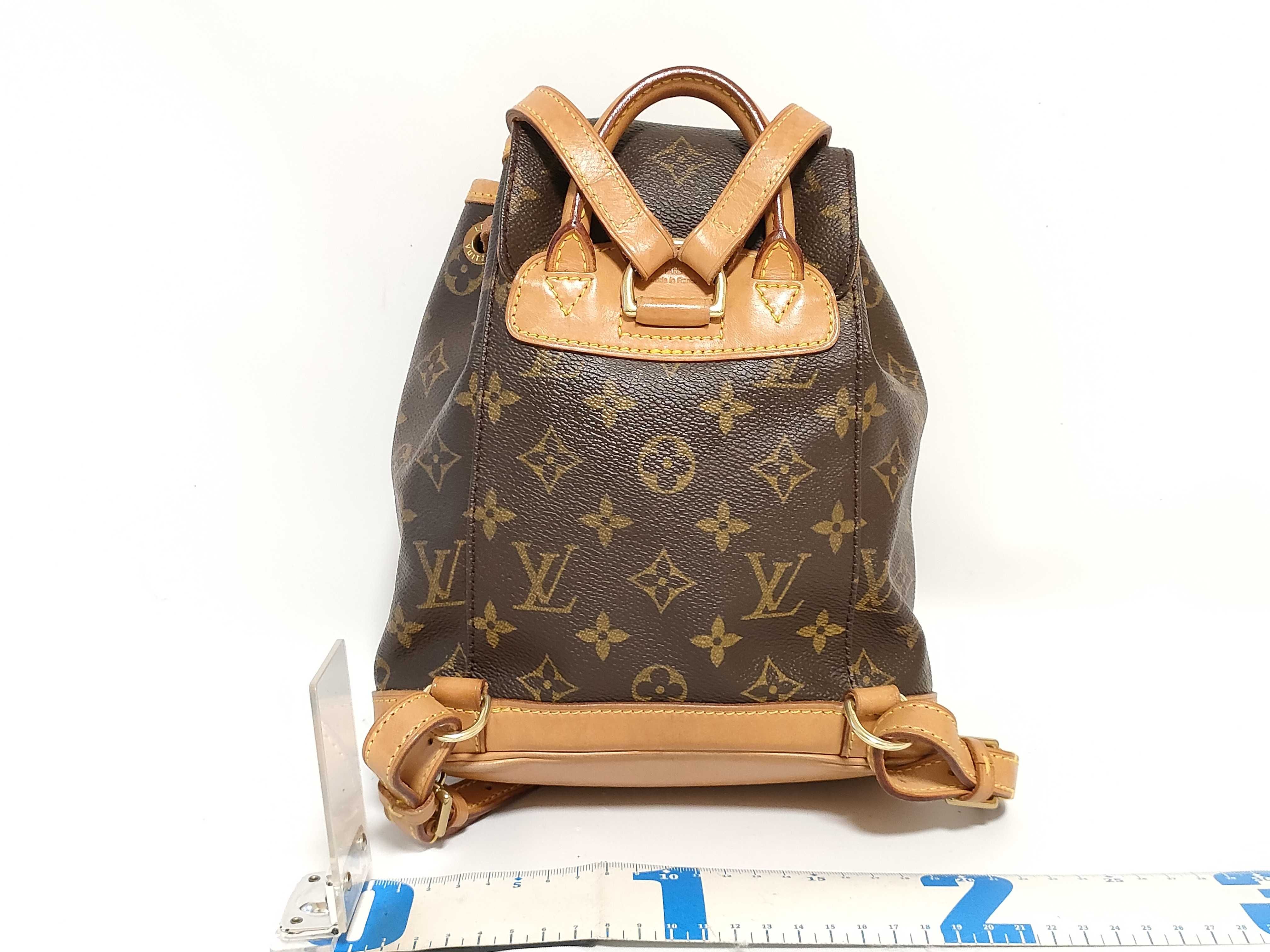 Monogram Louis Vuitton Mini Montsouris Backpack Monogram Backpack — view 2