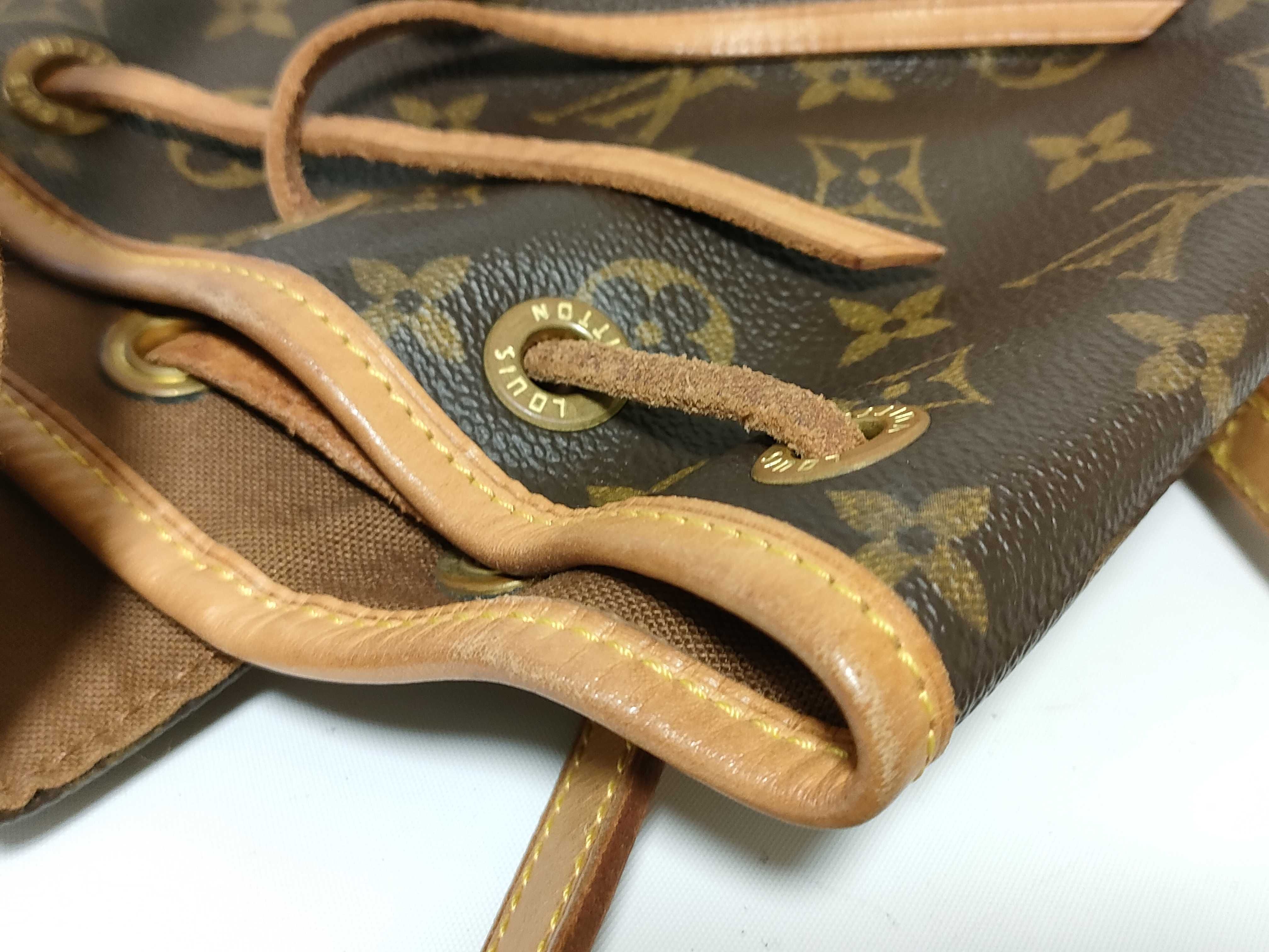 Monogram Louis Vuitton Mini Montsouris Backpack Monogram Backpack — view 12