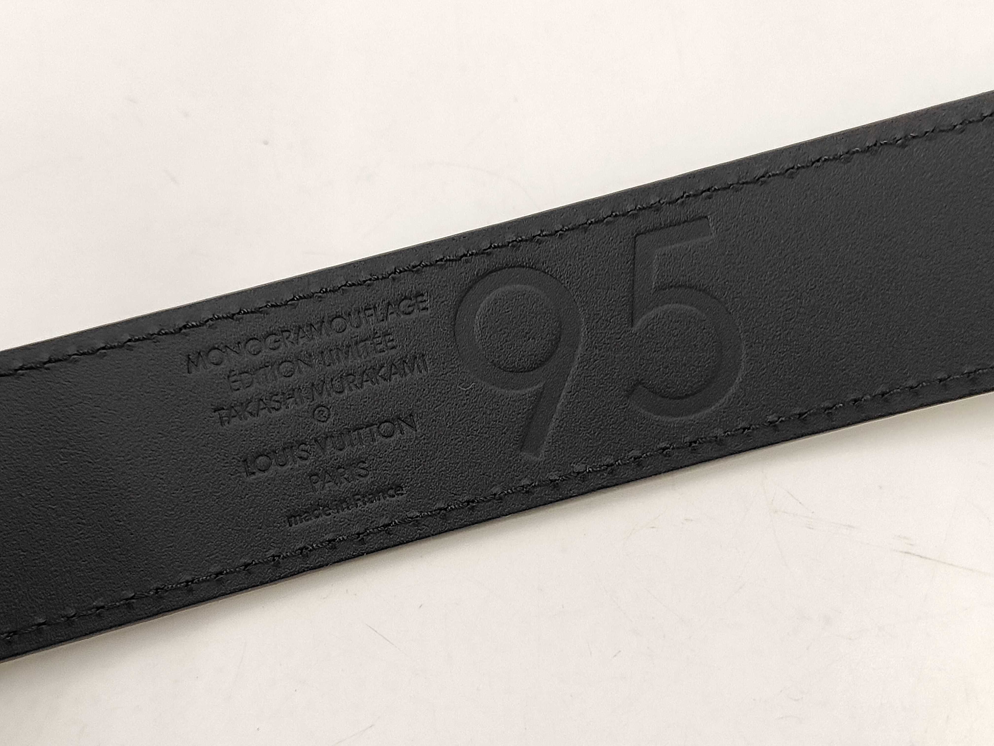 Monogramouflage Belt Ceinture M9646U CT2018 Size 95 Belt — view 5