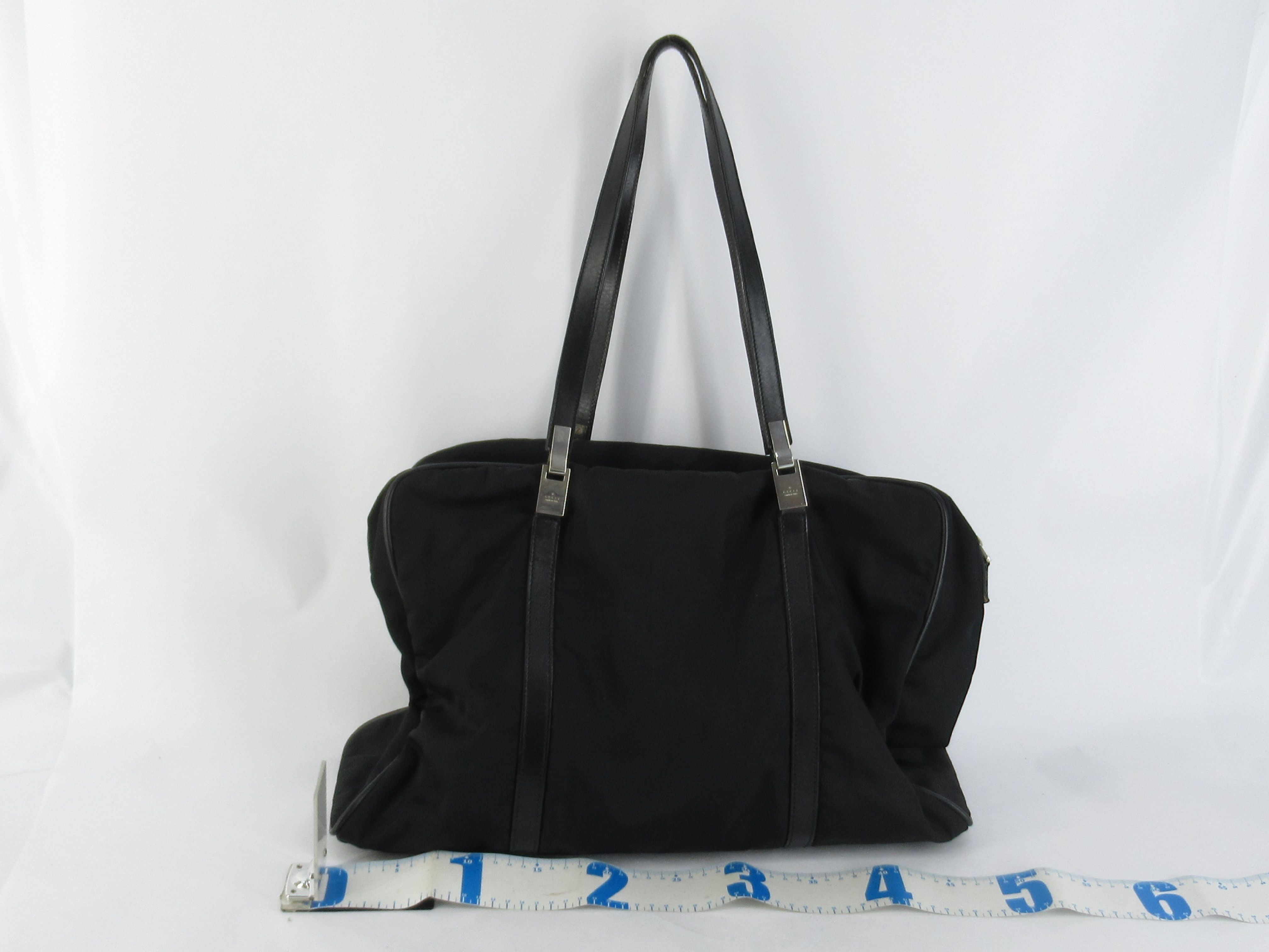 nylon Boston bag, black Boston bag — view 2