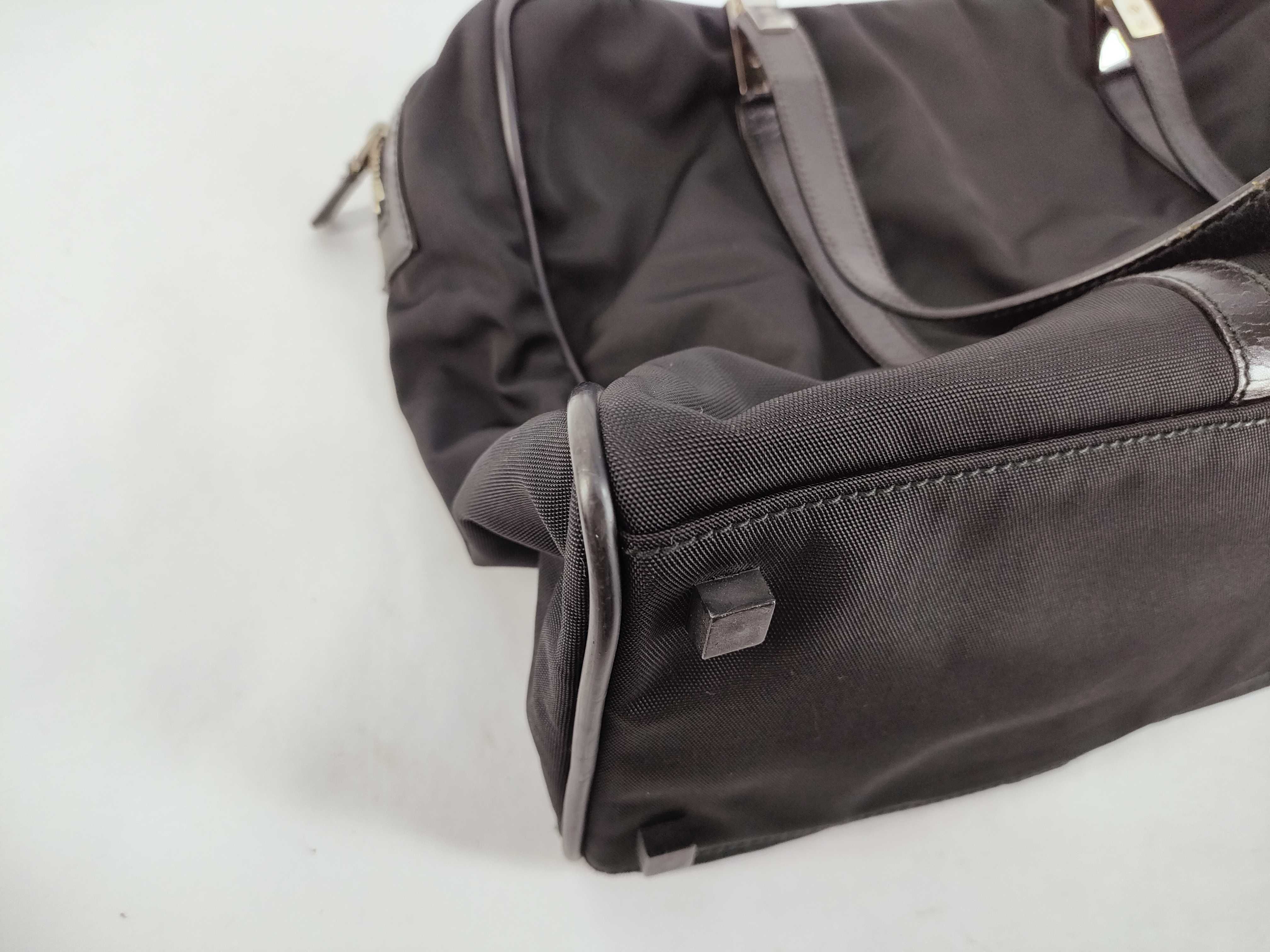 nylon Boston bag, black Boston bag — view 6