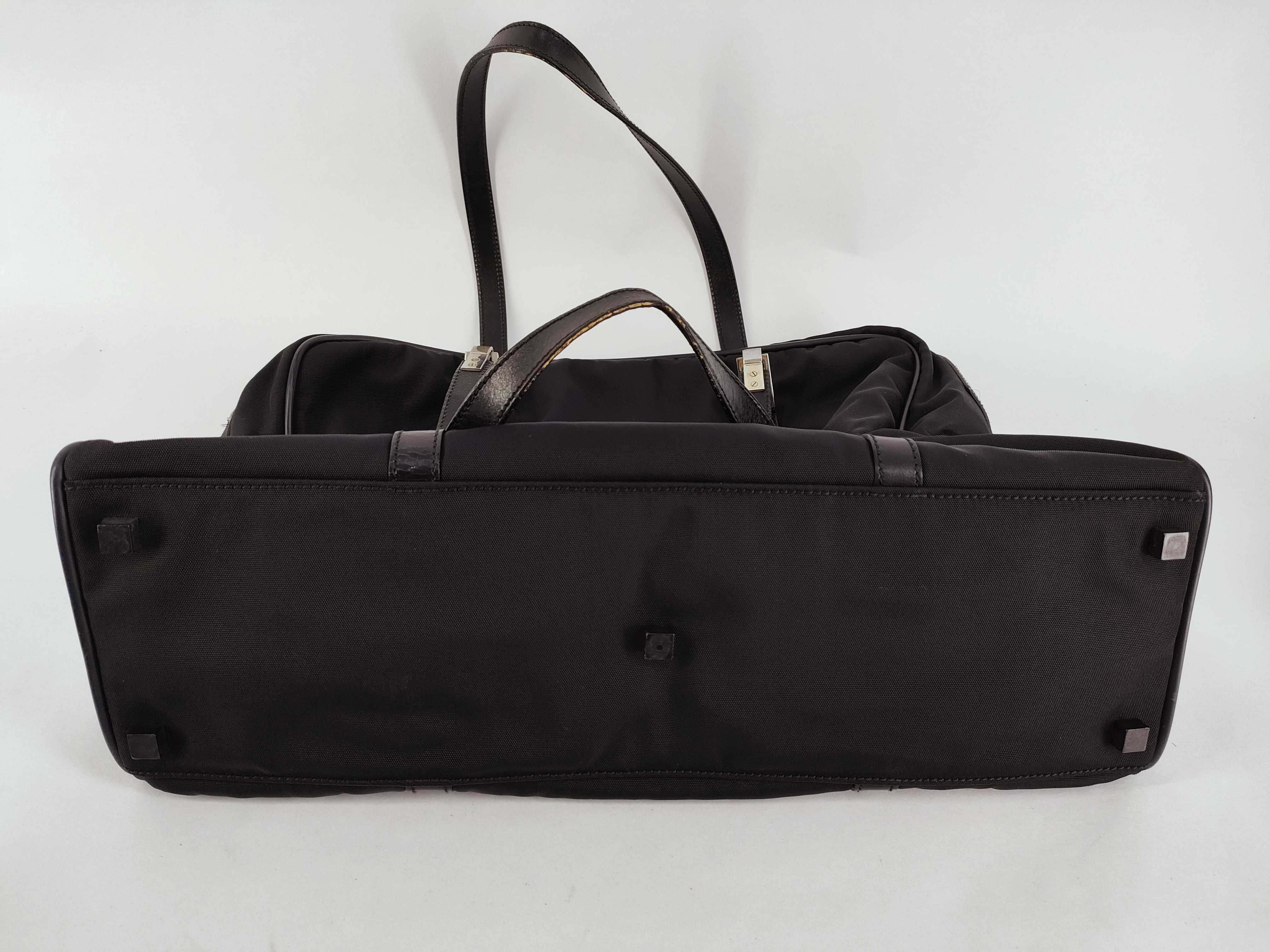 nylon Boston bag, black Boston bag — view 7