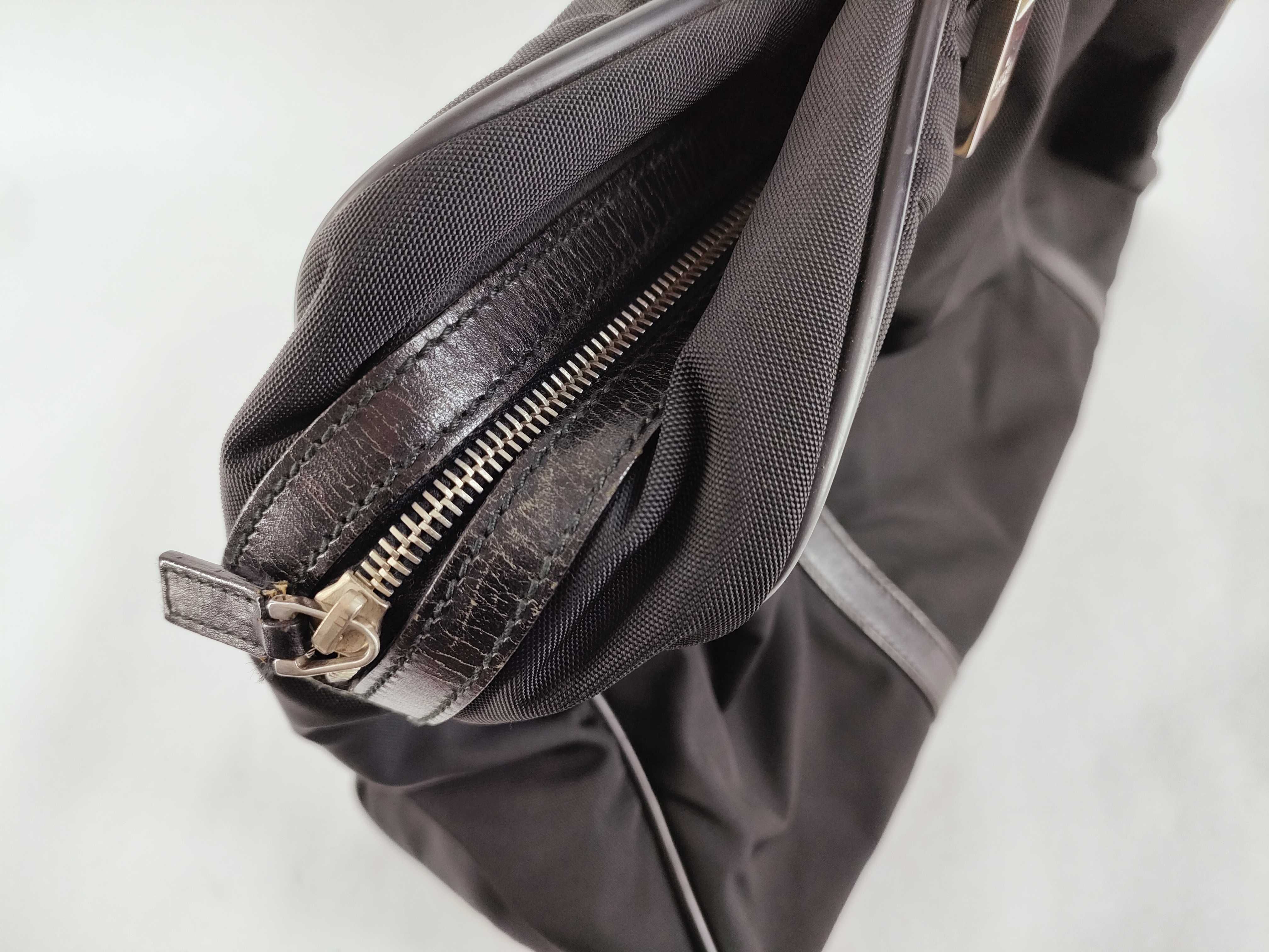 nylon Boston bag, black Boston bag — view 8