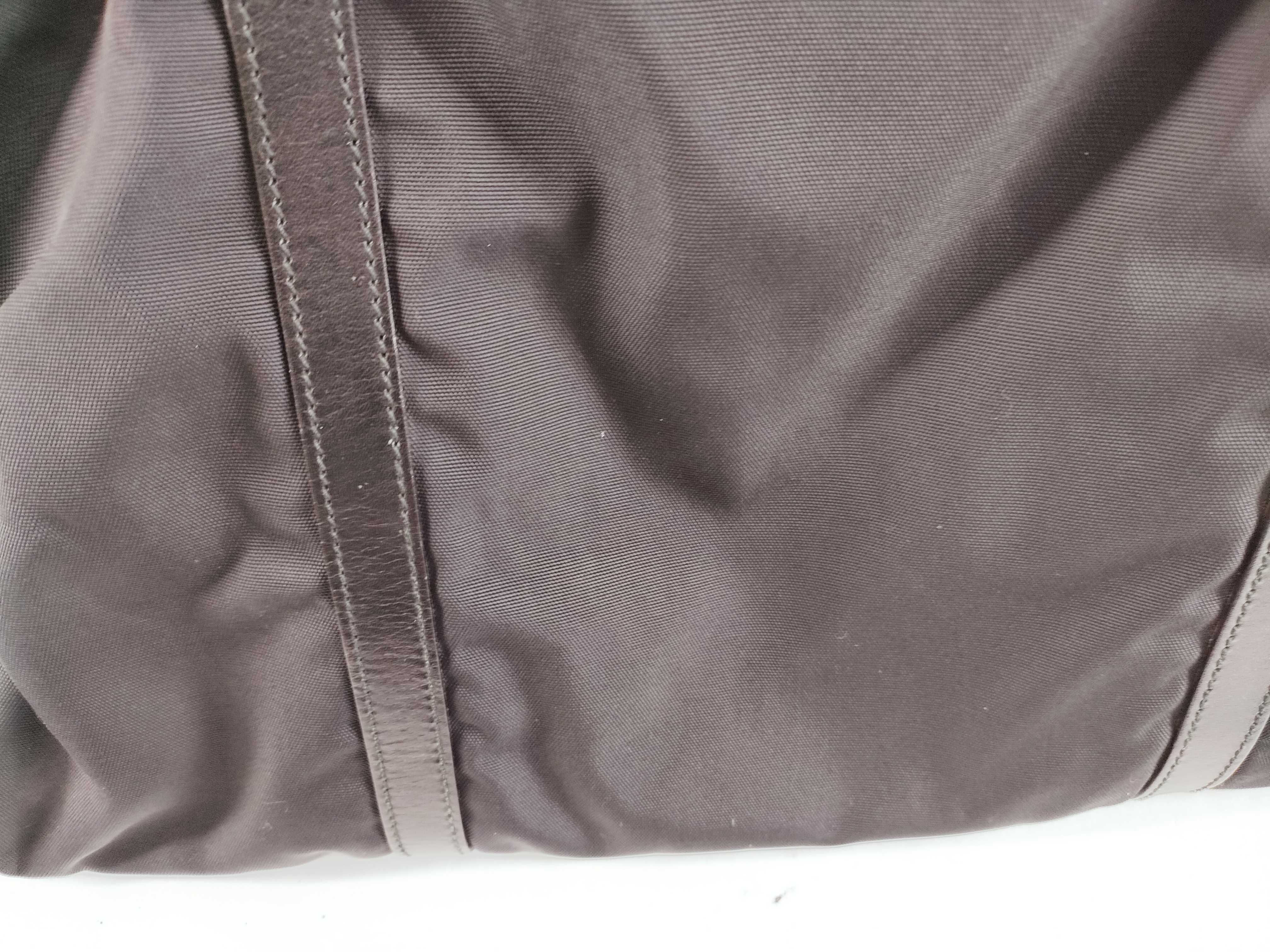 nylon Boston bag, black Boston bag — view 9