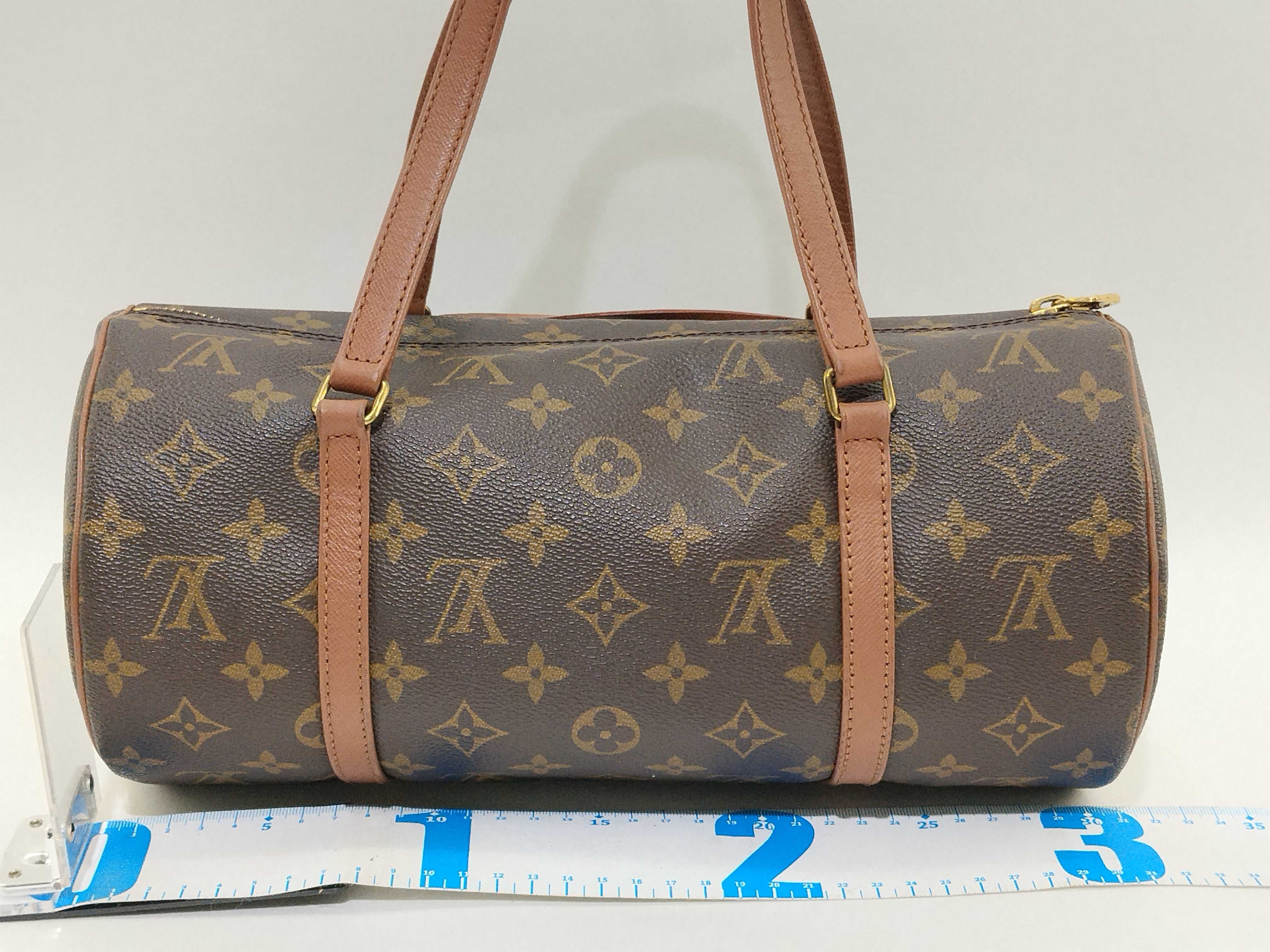 Monogram Papillon Handbag with Pouch — view 2