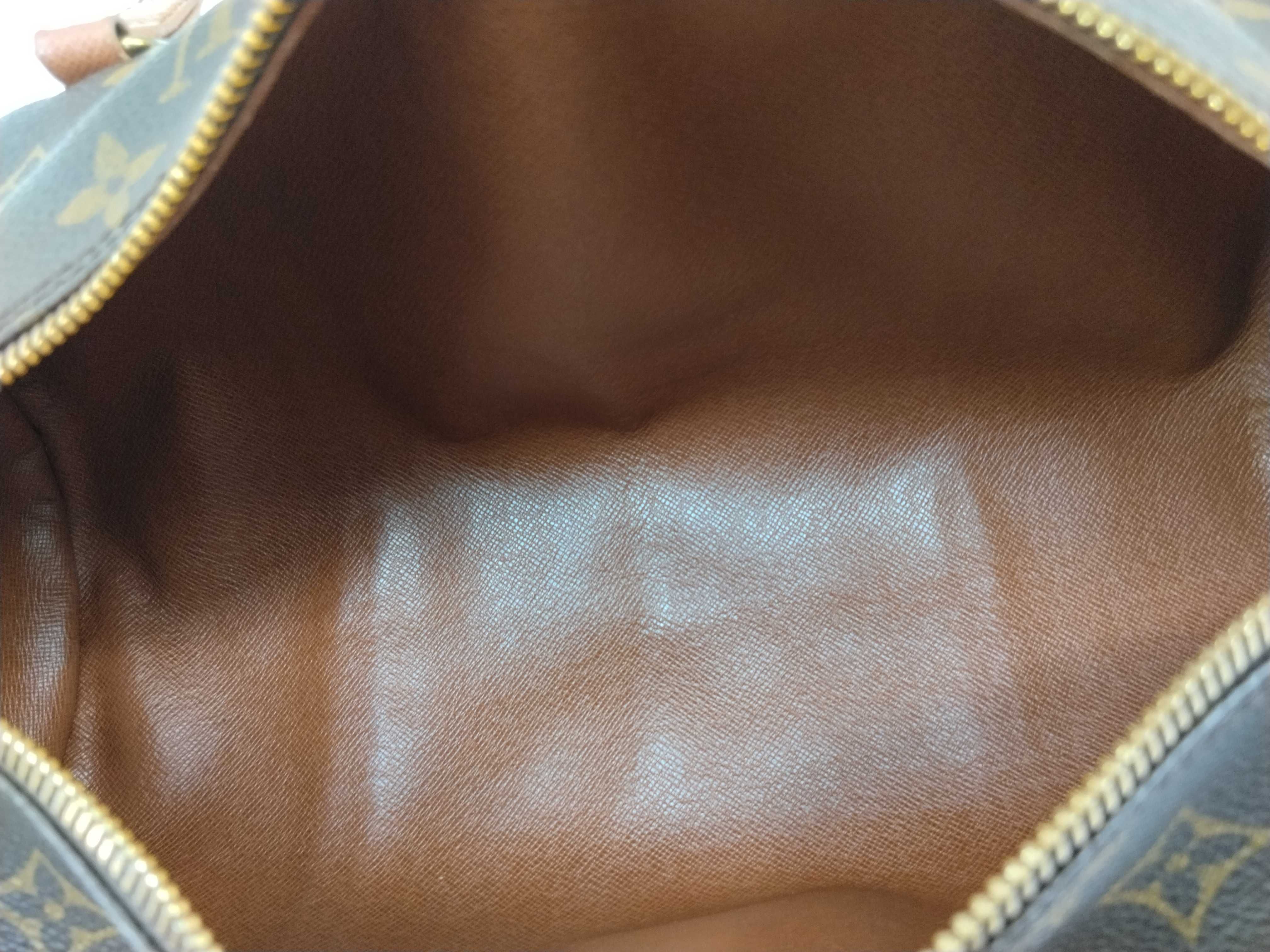 Monogram Papillon Handbag with Pouch — view 11